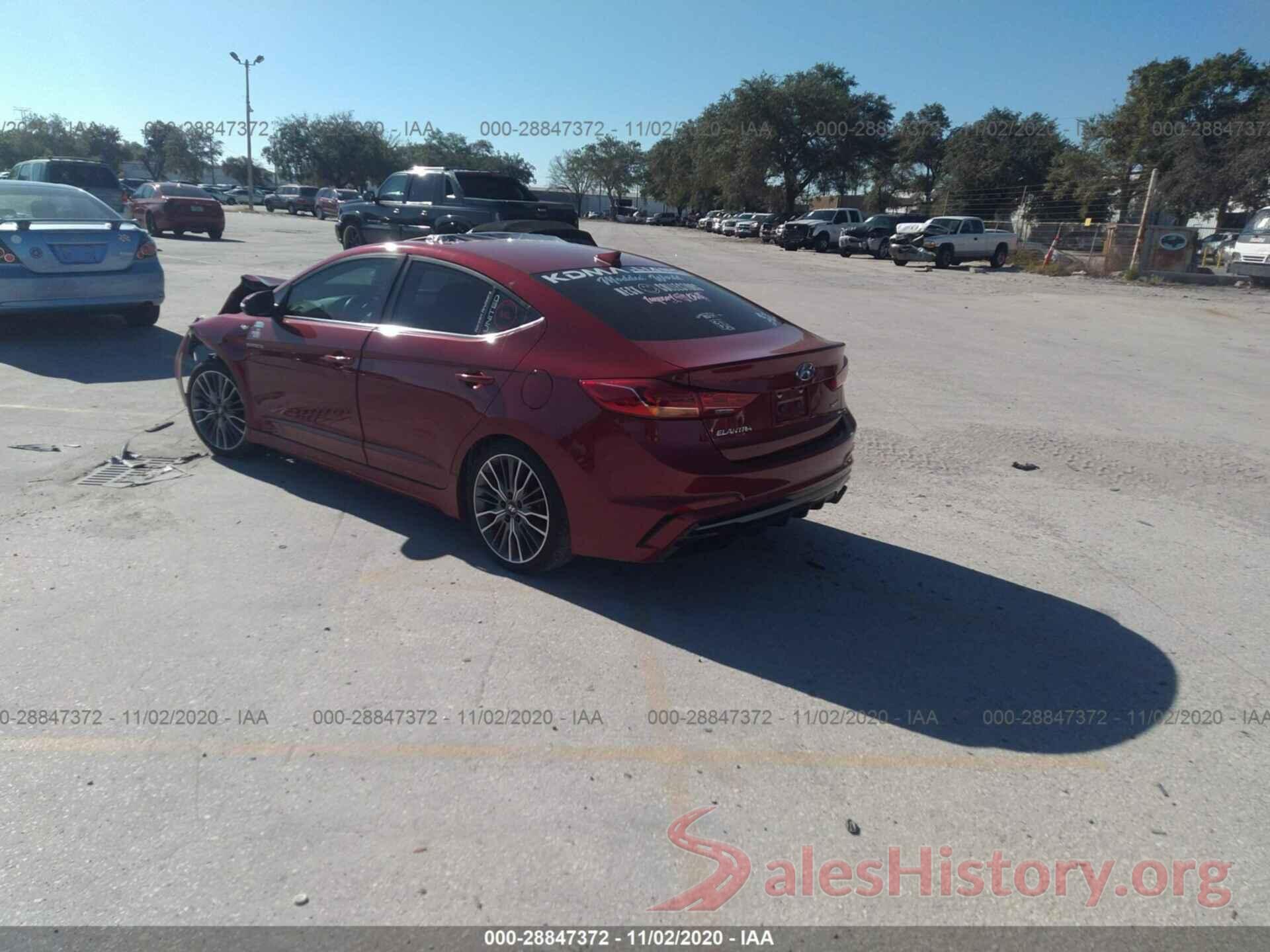 KMHD04LB0JU648885 2018 HYUNDAI ELANTRA