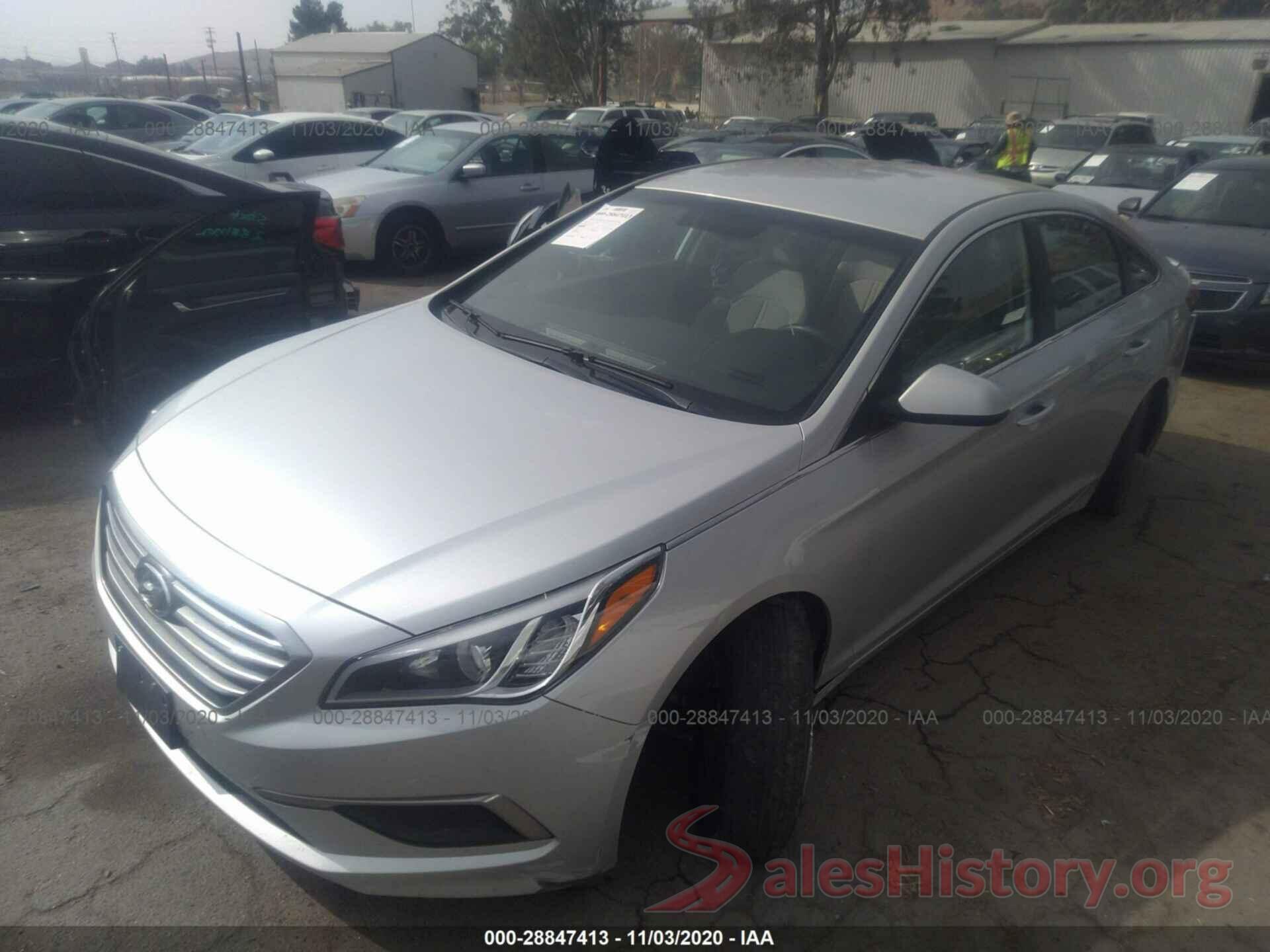 5NPE24AFXGH372260 2016 HYUNDAI SONATA