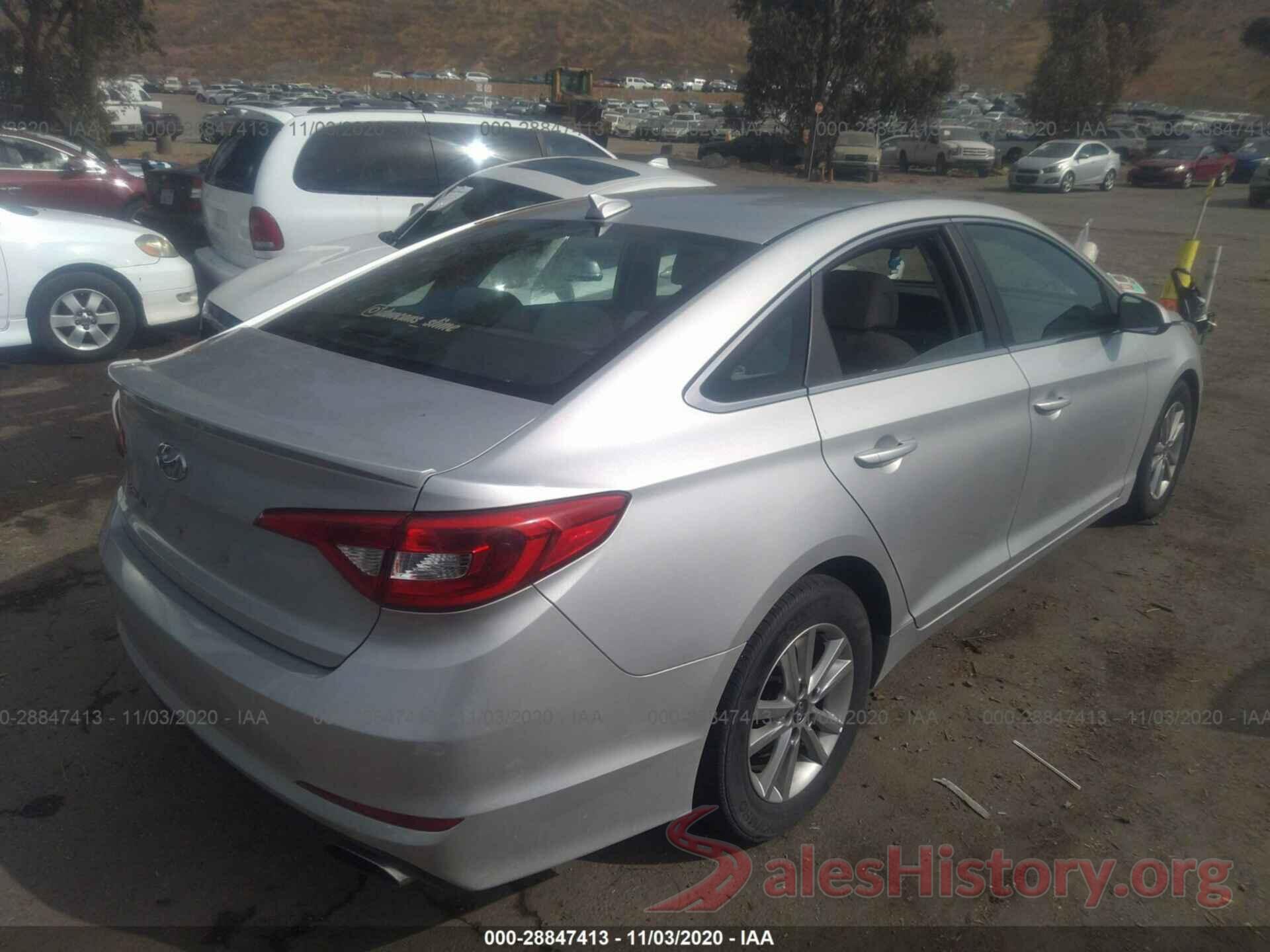 5NPE24AFXGH372260 2016 HYUNDAI SONATA