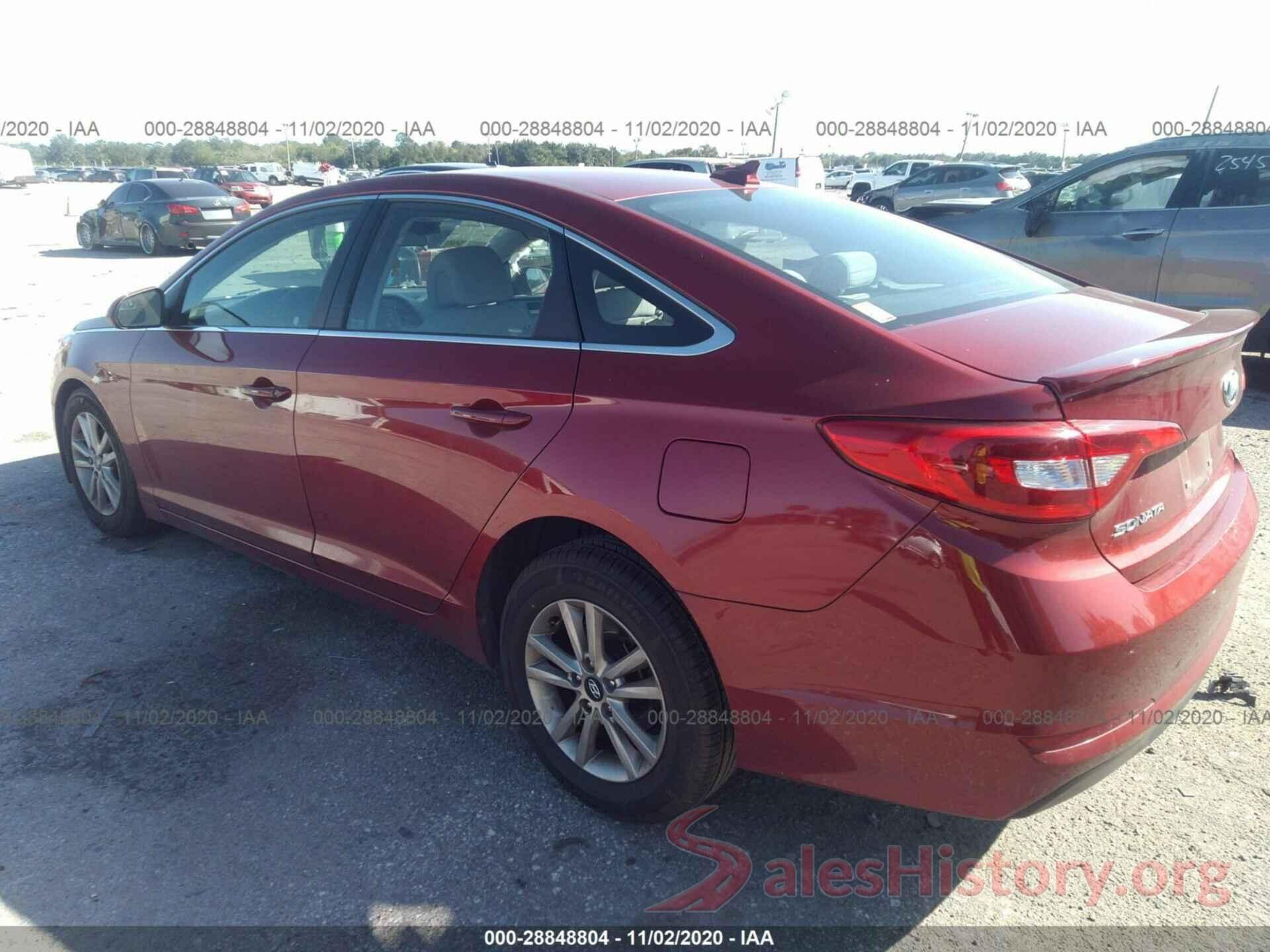 5NPE24AF7GH406056 2016 HYUNDAI SONATA