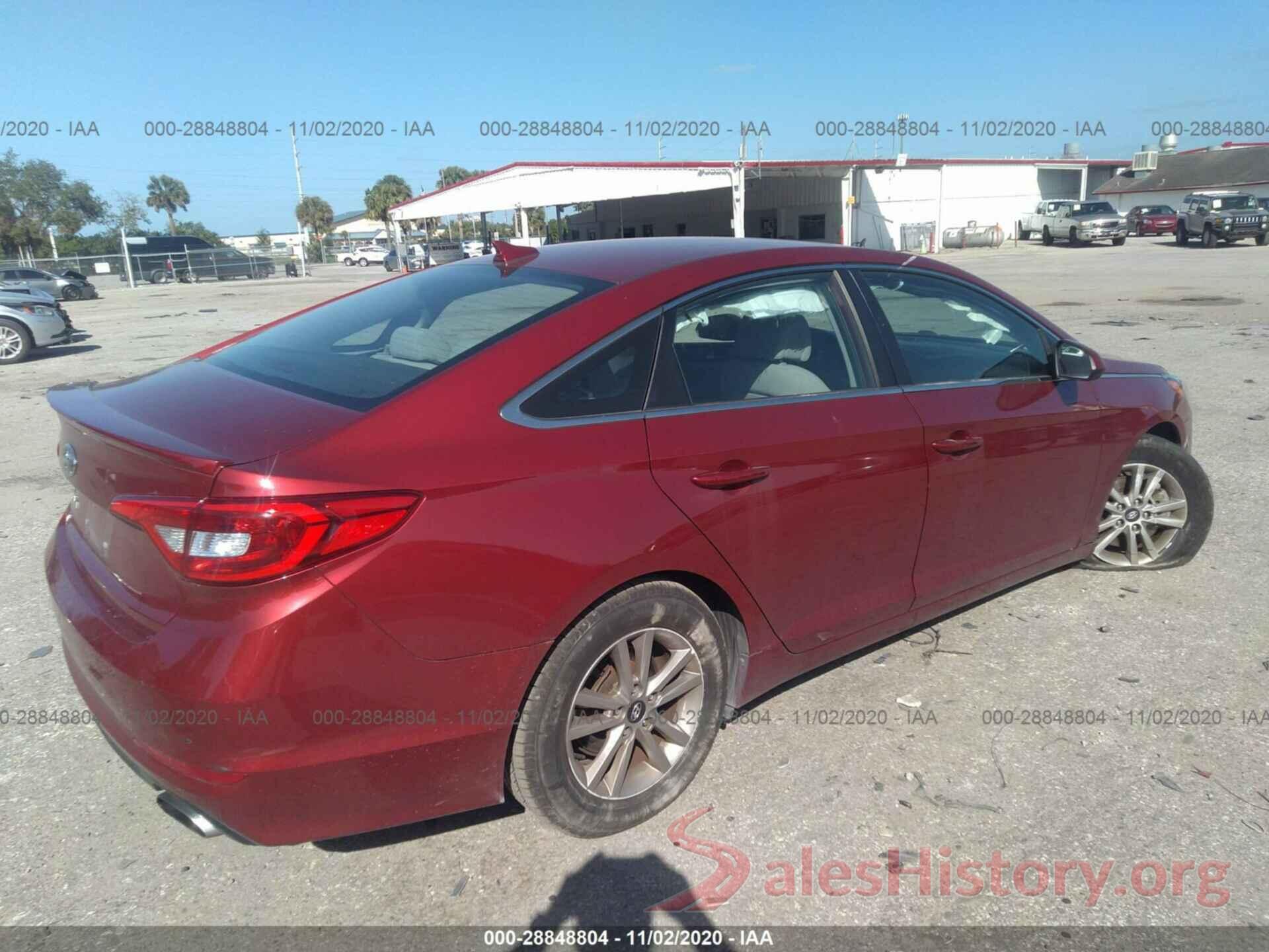 5NPE24AF7GH406056 2016 HYUNDAI SONATA