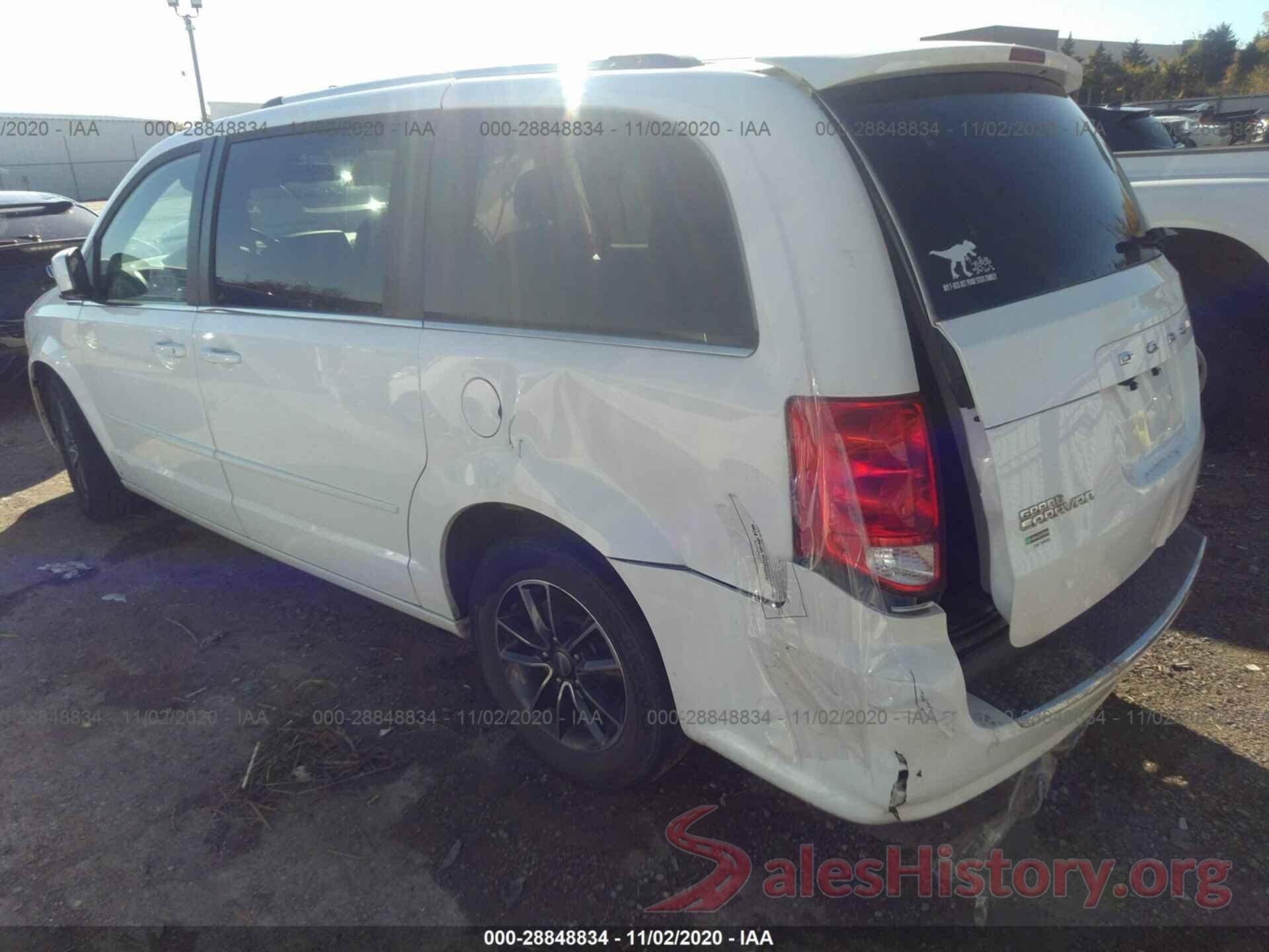 2C4RDGCG3HR841812 2017 DODGE GRAND CARAVAN