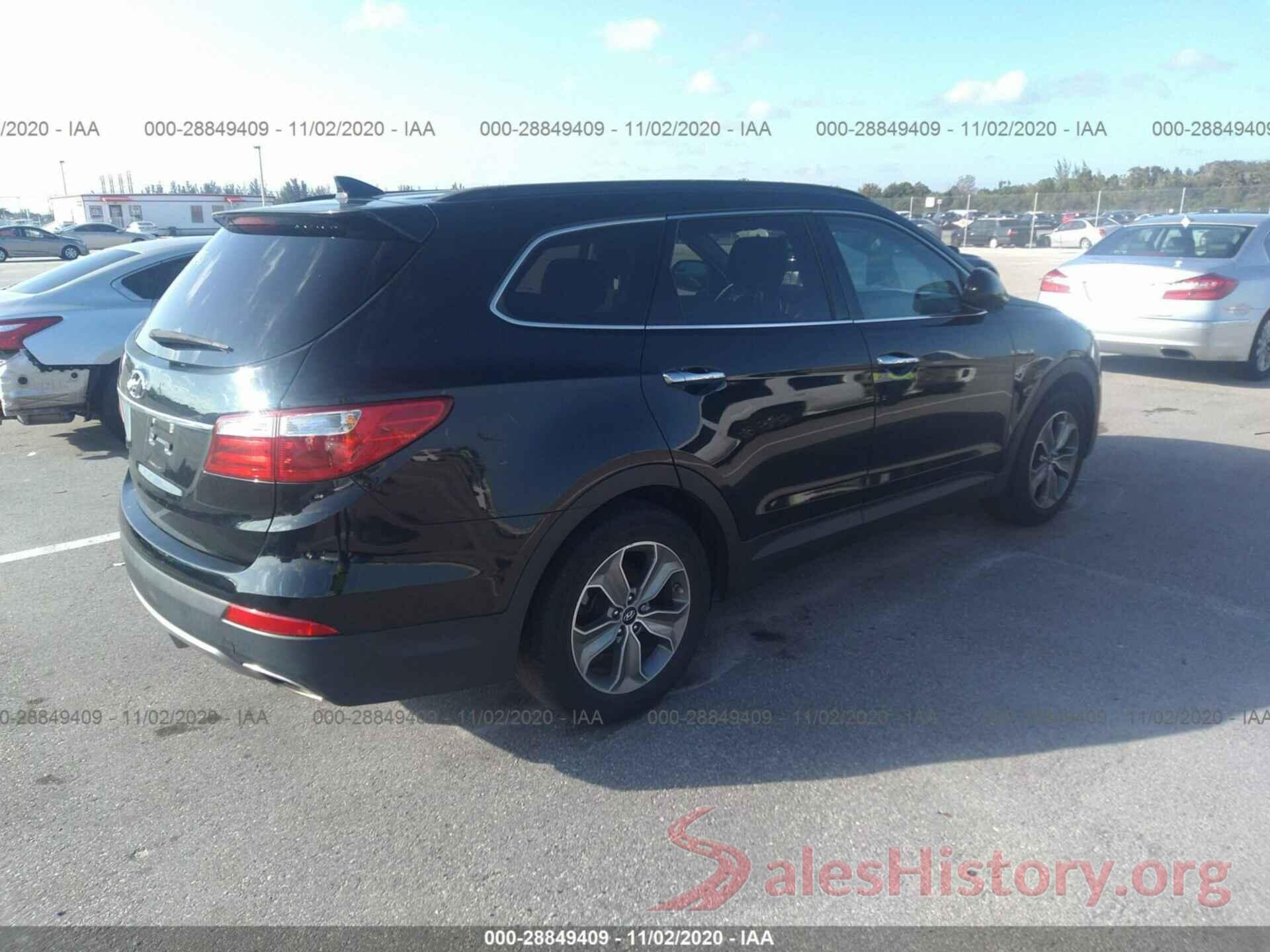 KM8SM4HF4GU133632 2016 HYUNDAI SANTA FE