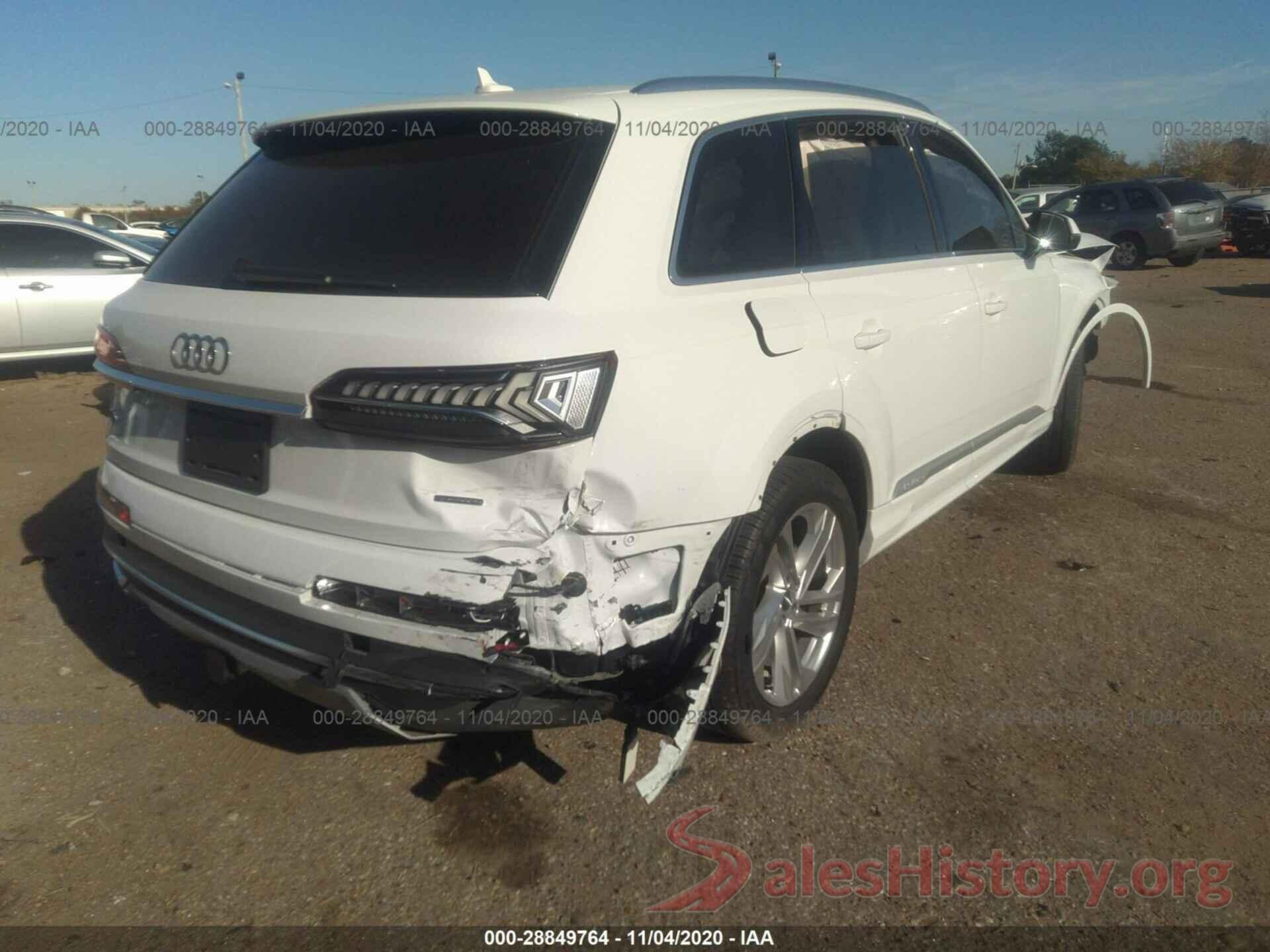 WA1LXAF79LD006132 2020 AUDI Q7