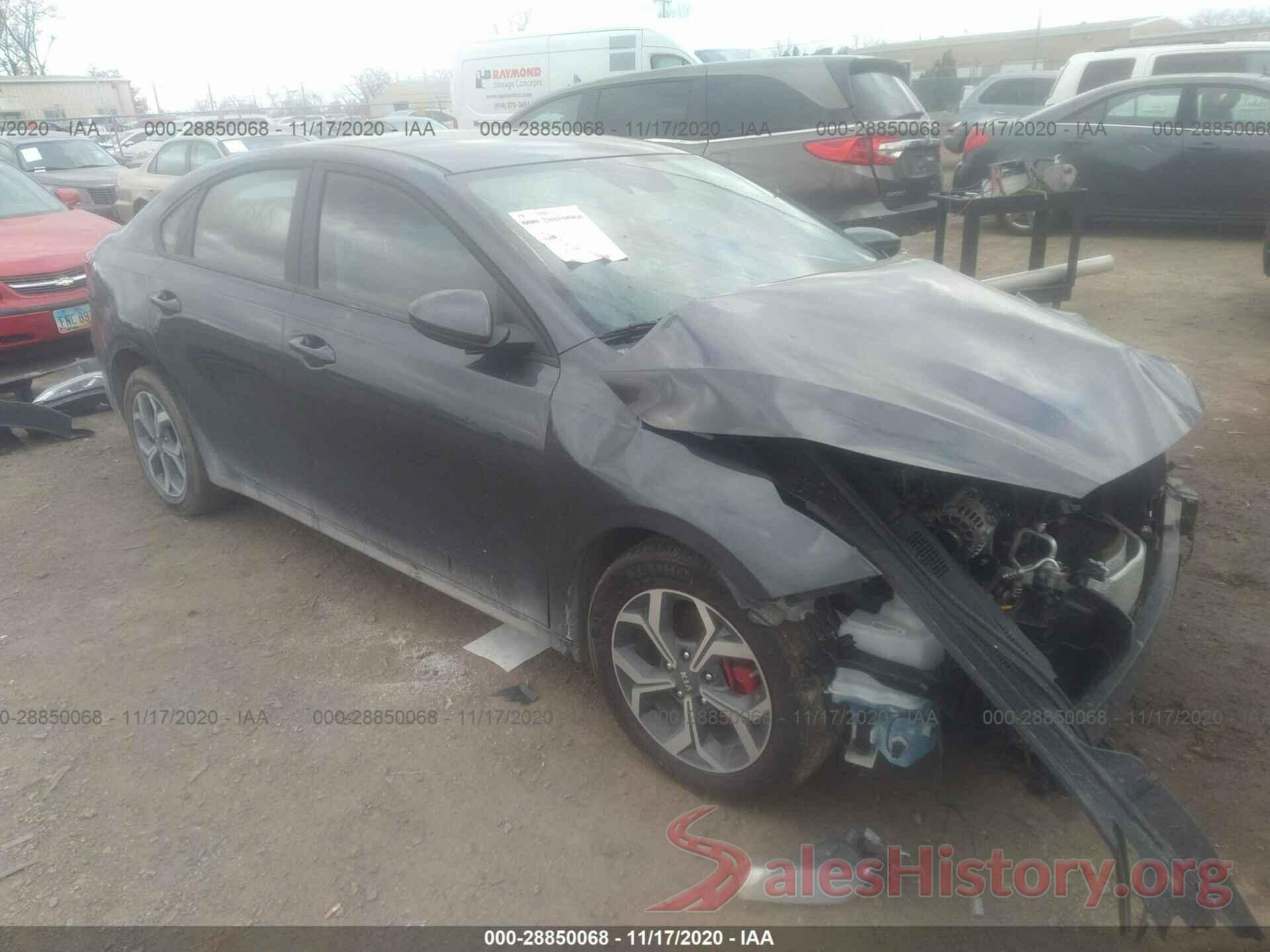 3KPF24ADXLE251665 2020 KIA FORTE