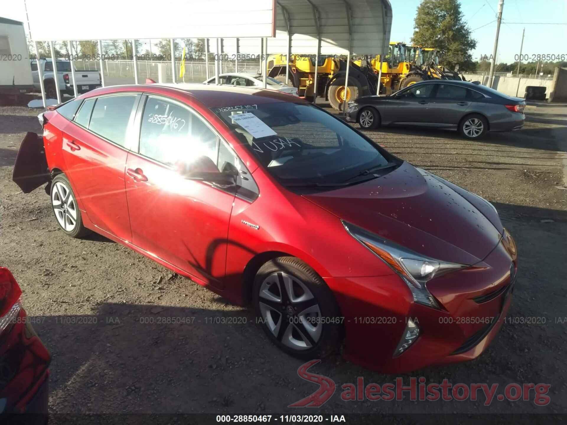 JTDKARFU0H3528653 2017 TOYOTA PRIUS