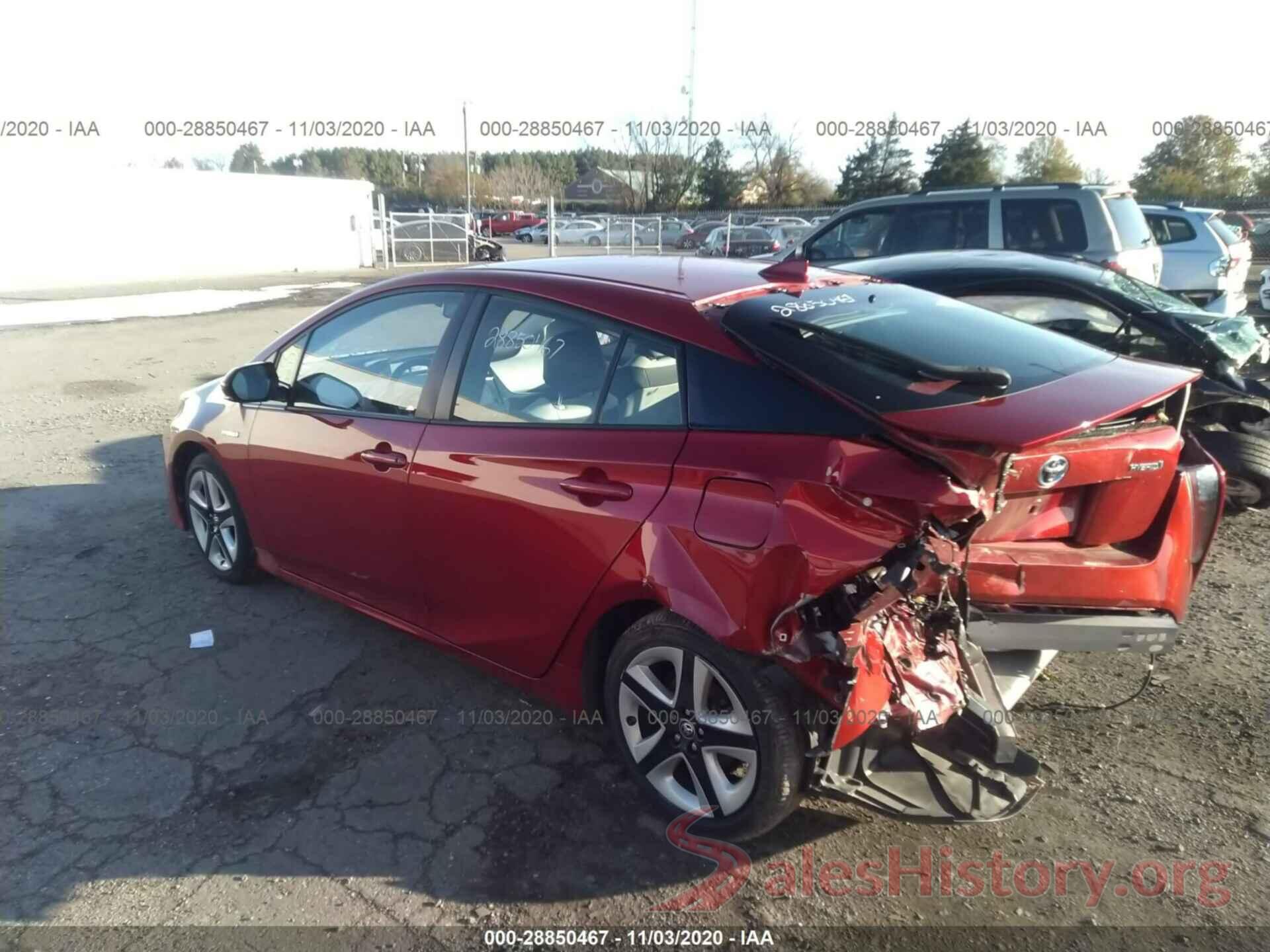 JTDKARFU0H3528653 2017 TOYOTA PRIUS