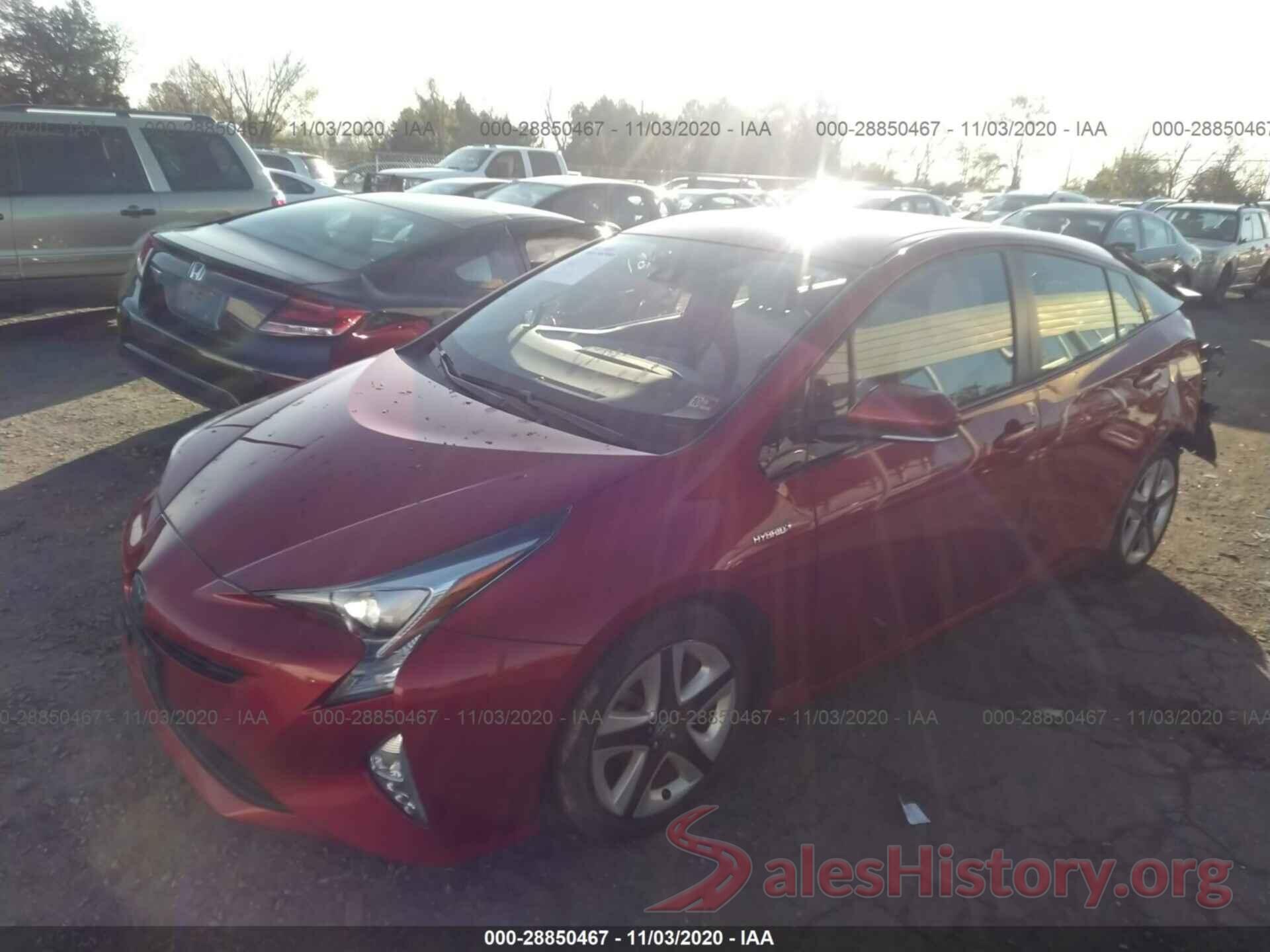 JTDKARFU0H3528653 2017 TOYOTA PRIUS