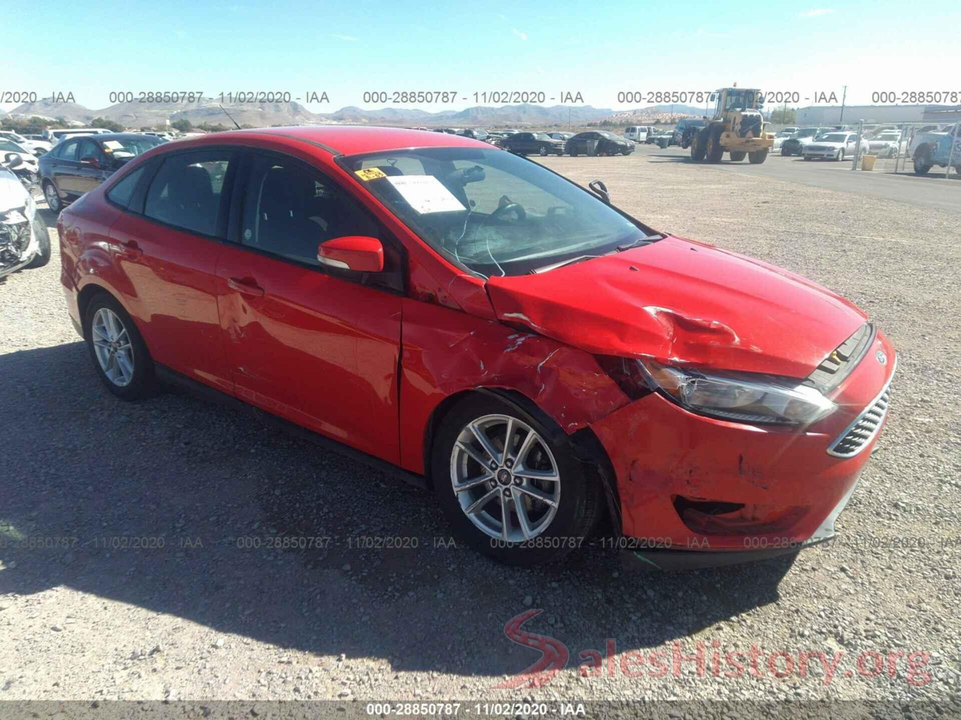 1FADP3F23GL205852 2016 FORD FOCUS