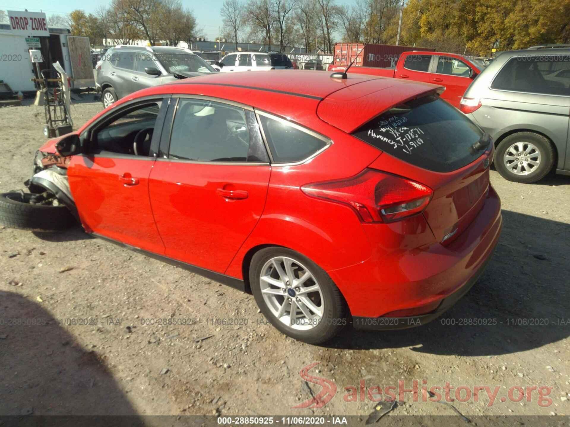 1FADP3K27GL269169 2016 FORD FOCUS