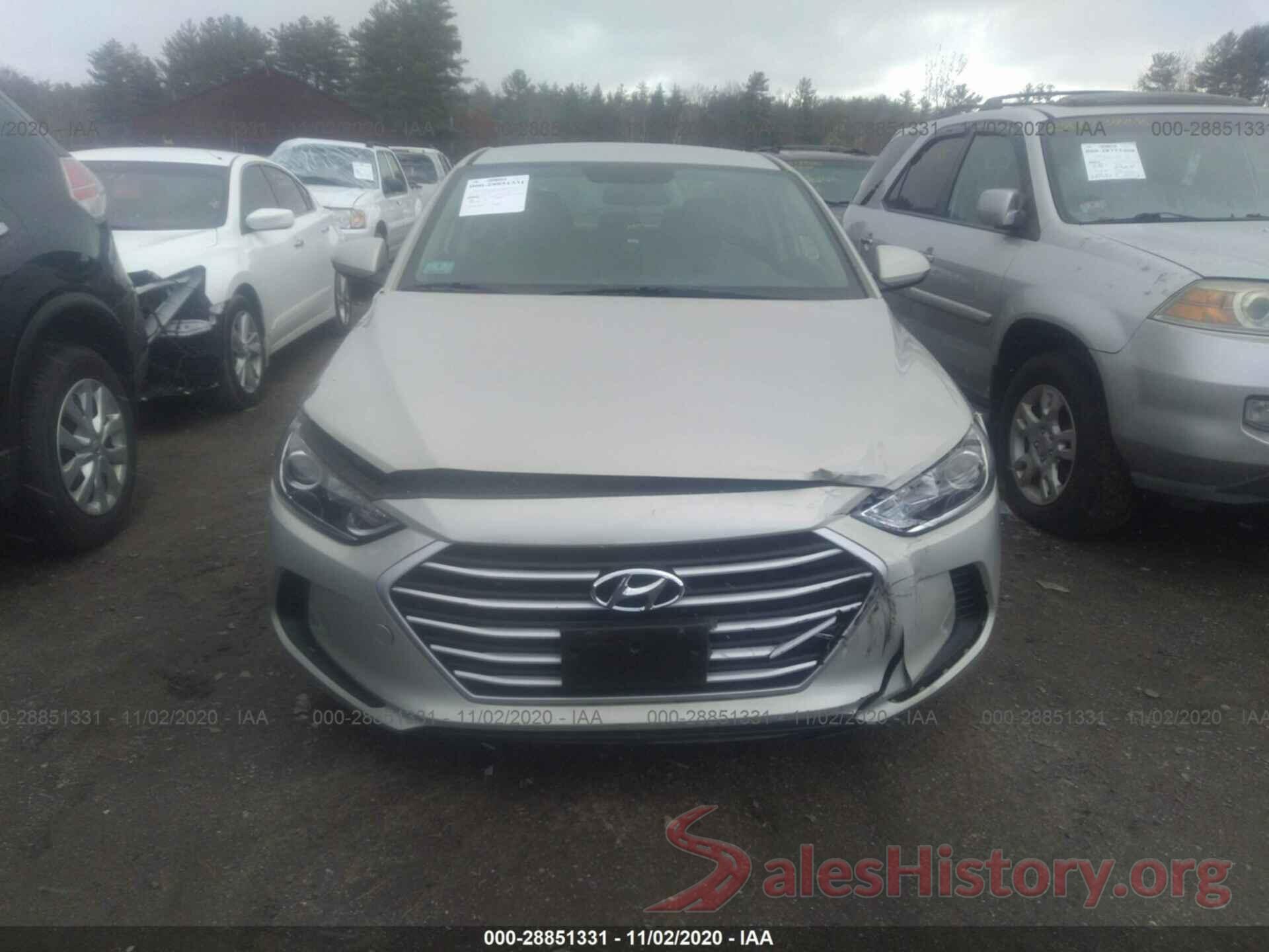 KMHD74LF6HU428885 2017 HYUNDAI ELANTRA