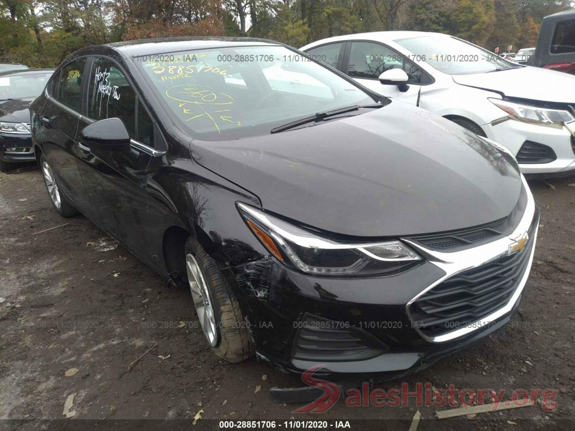 1G1BE5SM0K7141516 2019 CHEVROLET CRUZE