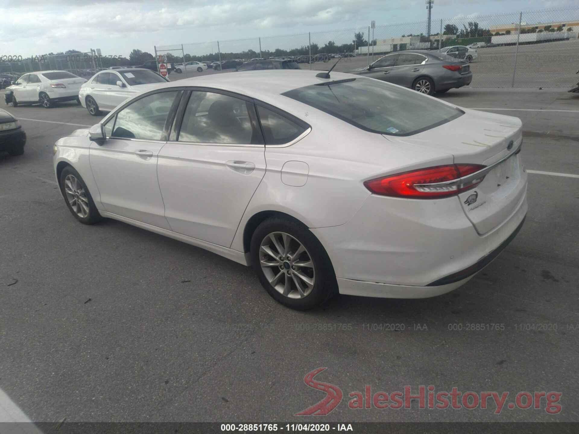 3FA6P0HD0HR332910 2017 FORD FUSION