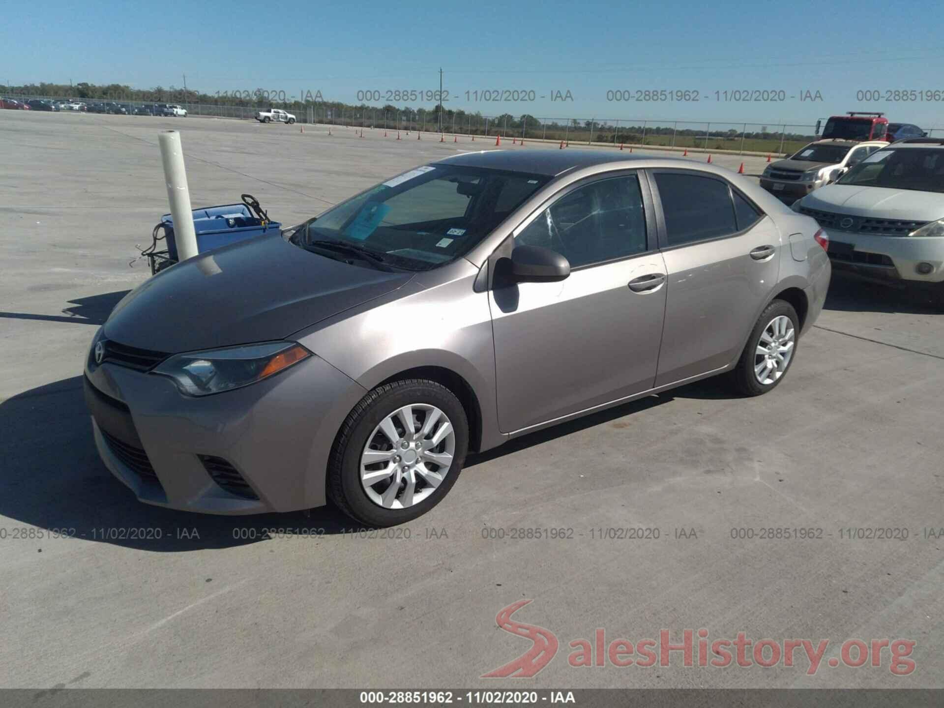 5YFBURHE8GP426391 2016 TOYOTA COROLLA