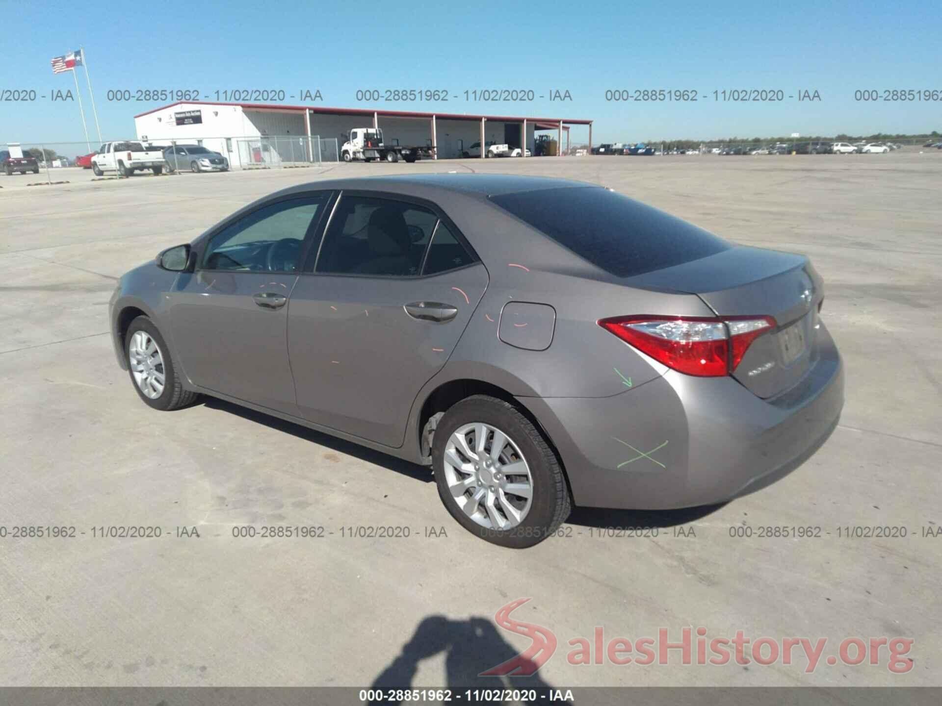 5YFBURHE8GP426391 2016 TOYOTA COROLLA