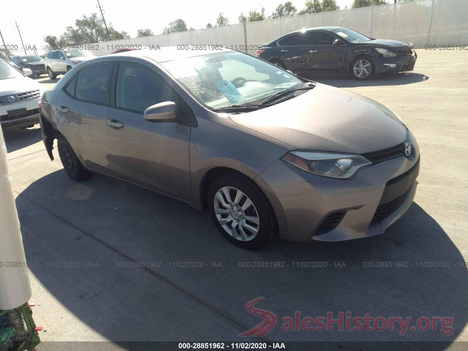 5YFBURHE8GP426391 2016 TOYOTA COROLLA