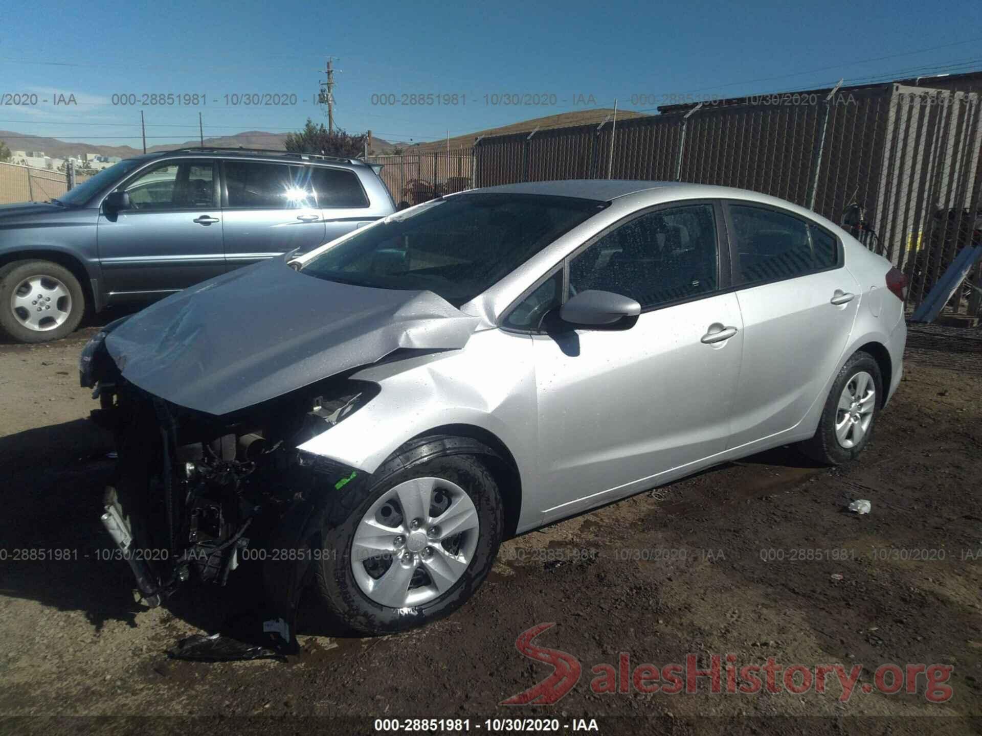 3KPFK4A79JE263538 2018 KIA FORTE