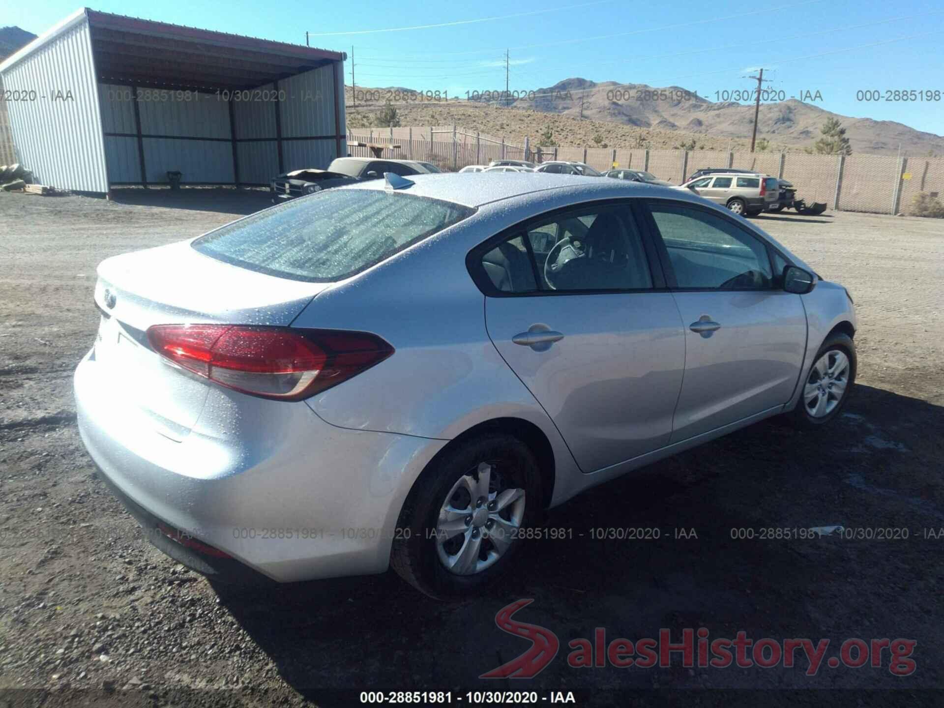 3KPFK4A79JE263538 2018 KIA FORTE