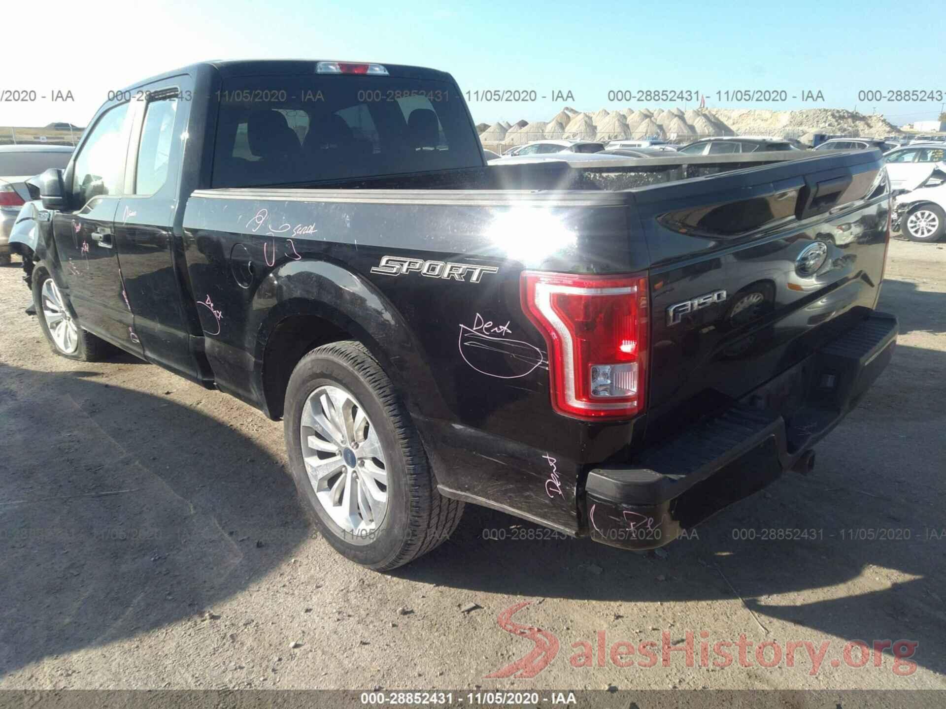 1FTEX1CP1GKF08797 2016 FORD F-150