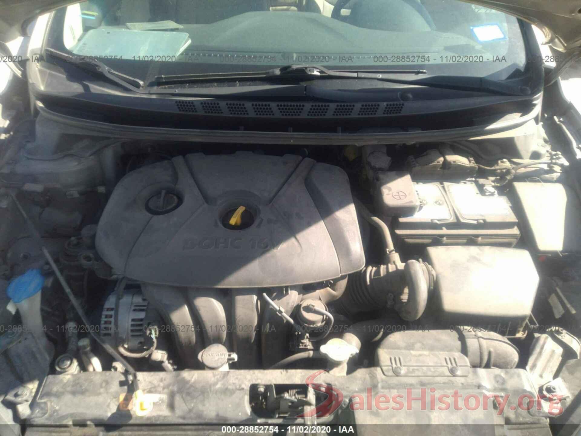 5NPDH4AE4GH675276 2016 HYUNDAI ELANTRA