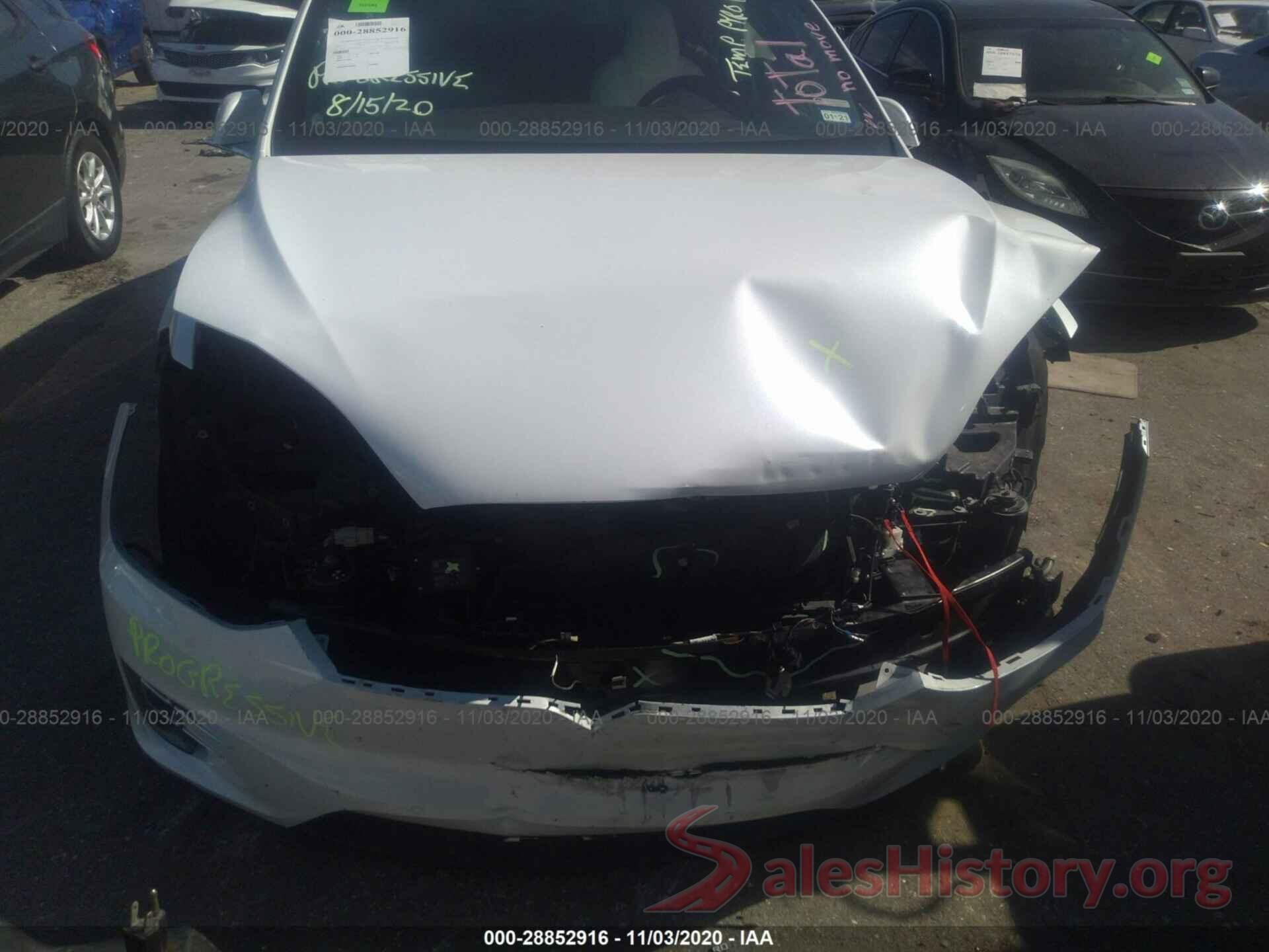 5YJXCAE2XKF162406 2019 TESLA MODEL X