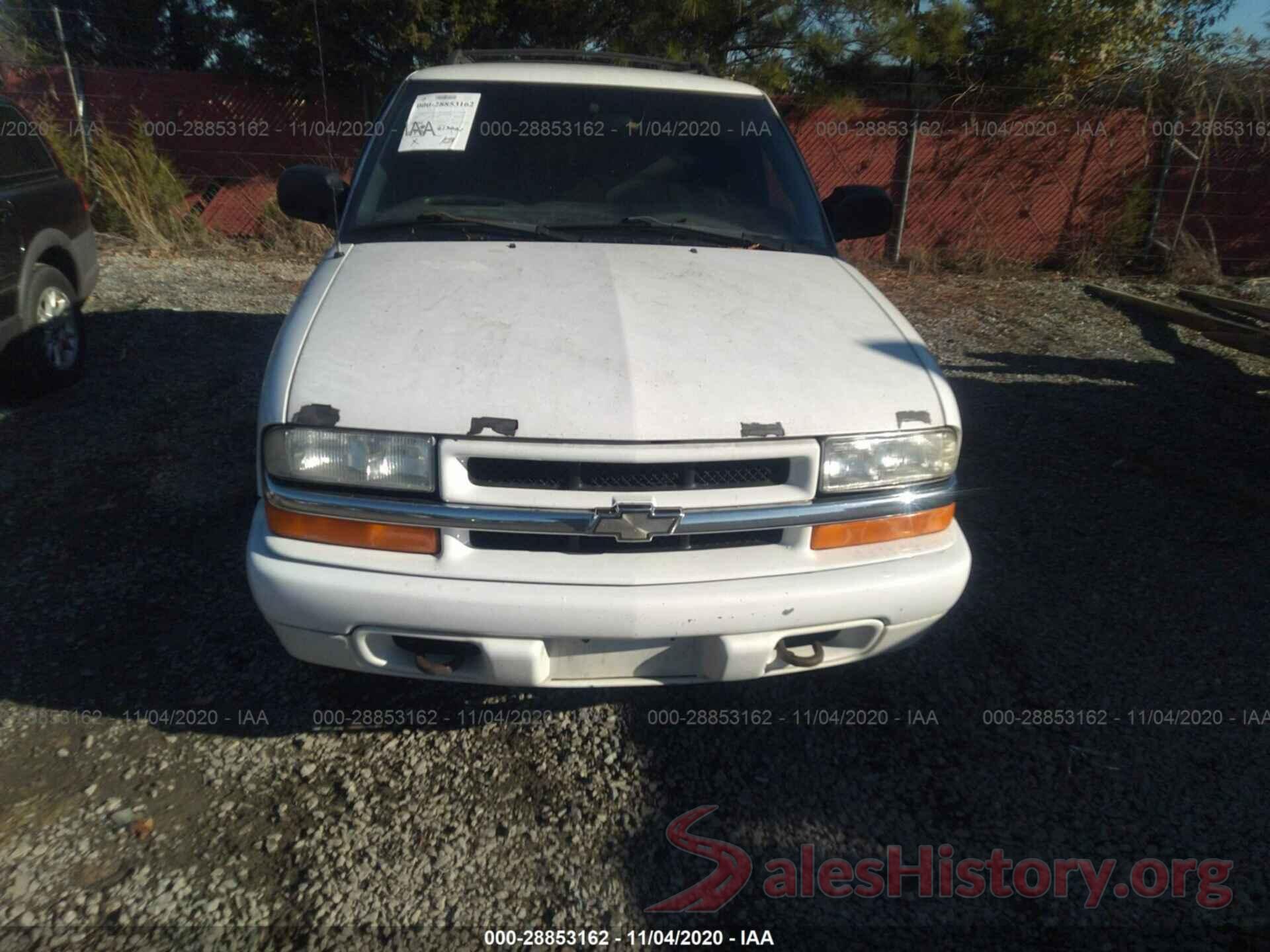 1GNDT13XX3K117446 2003 CHEVROLET BLAZER