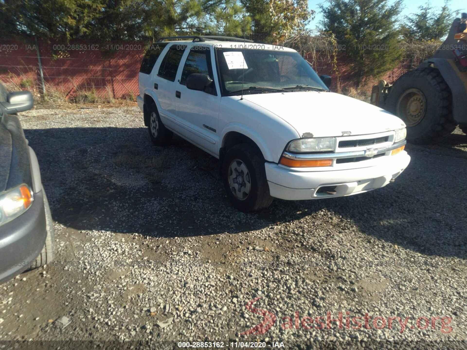 1GNDT13XX3K117446 2003 CHEVROLET BLAZER