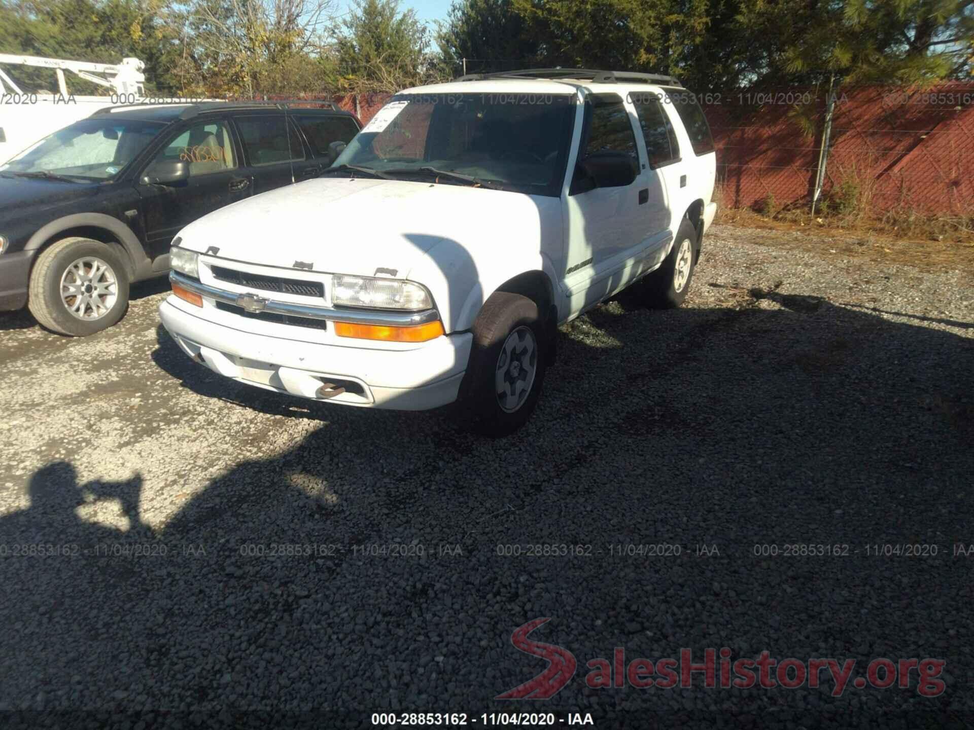 1GNDT13XX3K117446 2003 CHEVROLET BLAZER