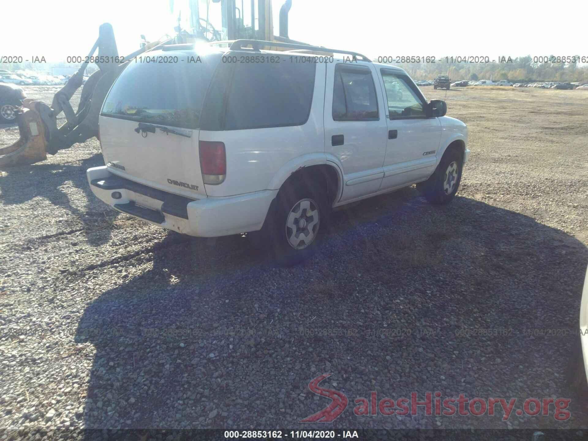 1GNDT13XX3K117446 2003 CHEVROLET BLAZER