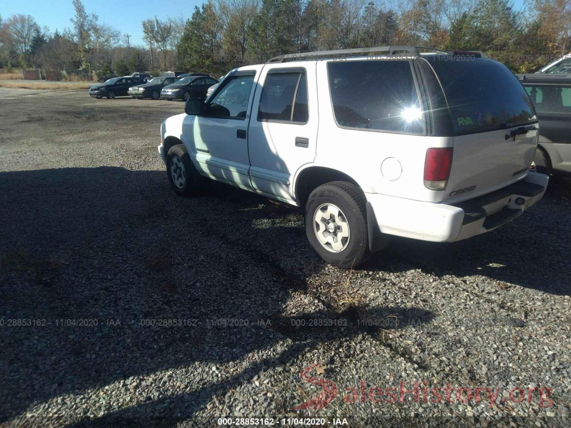 1GNDT13XX3K117446 2003 CHEVROLET BLAZER