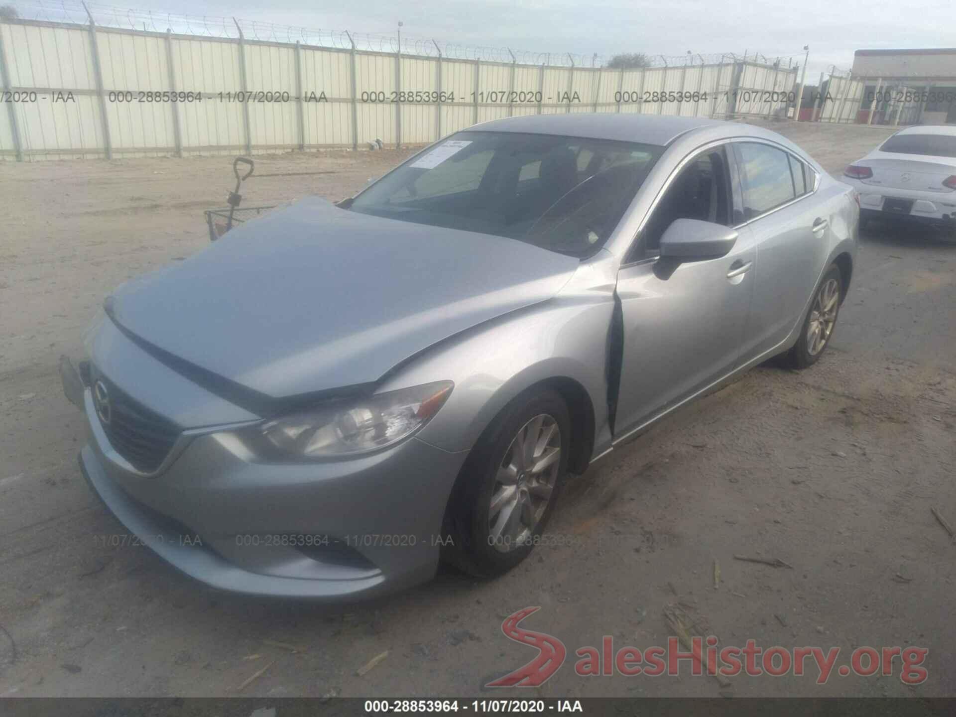 JM1GJ1U54G1406388 2016 MAZDA MAZDA6