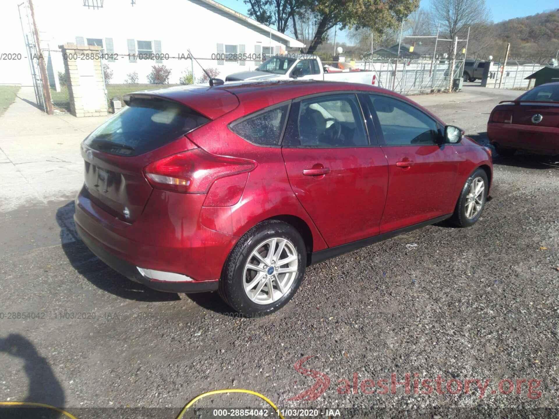 1FADP3K29HL346822 2017 FORD FOCUS