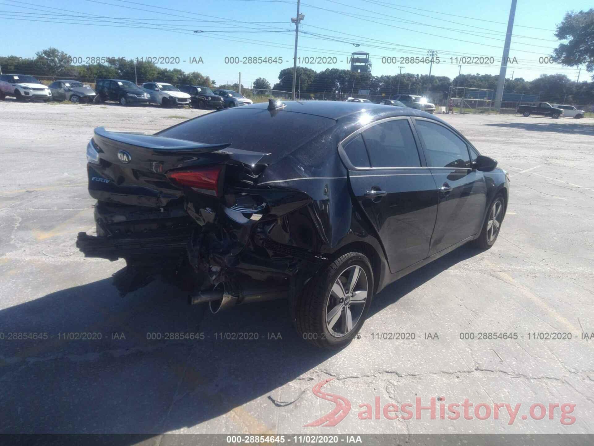 3KPFL4A7XJE283892 2018 KIA FORTE