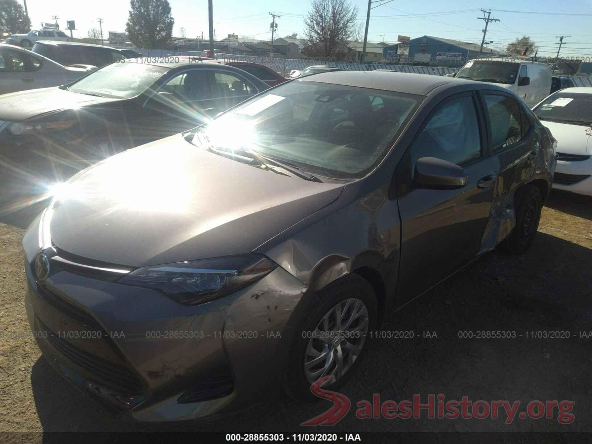 2T1BURHE7KC168356 2019 TOYOTA COROLLA