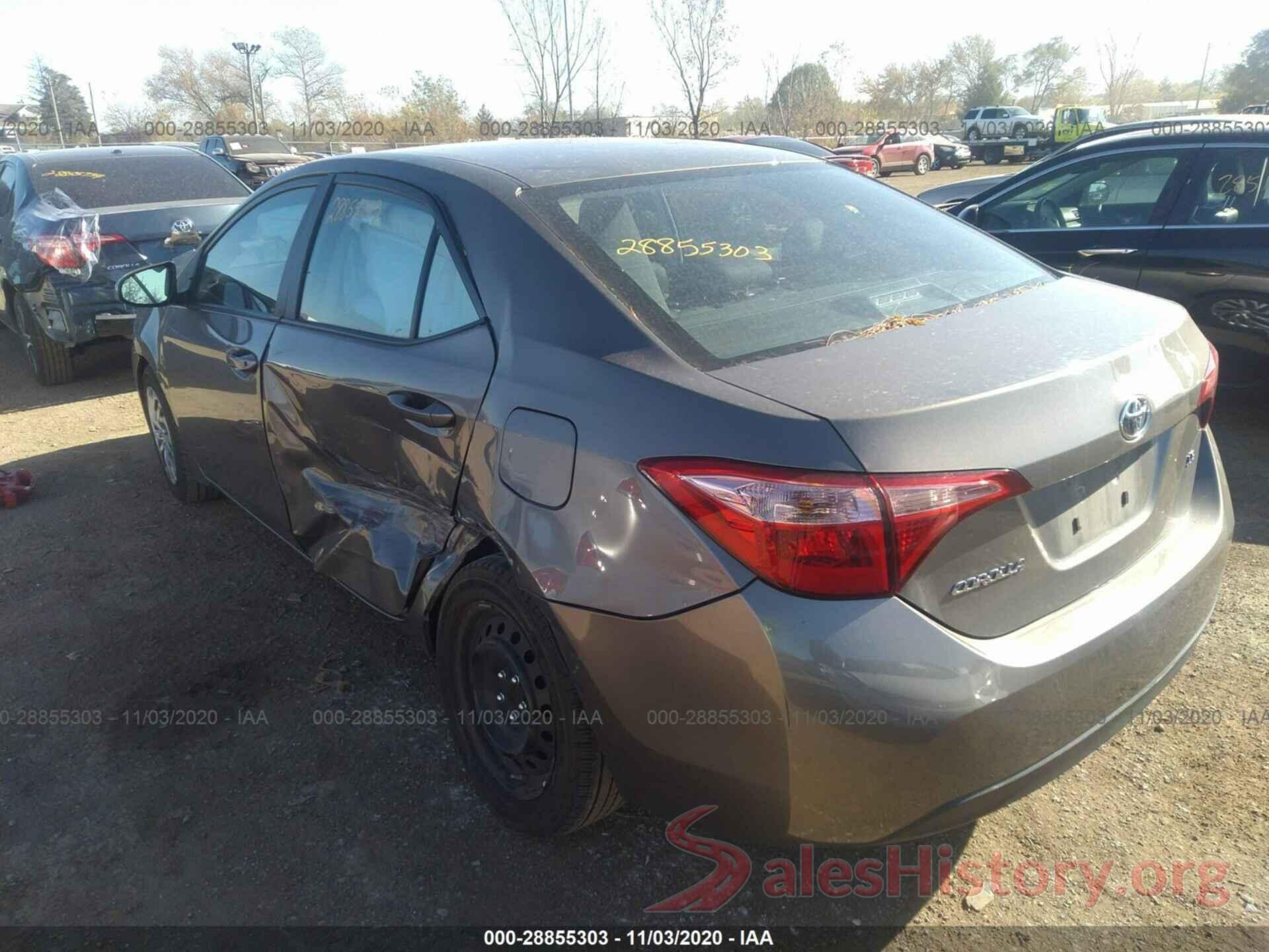 2T1BURHE7KC168356 2019 TOYOTA COROLLA