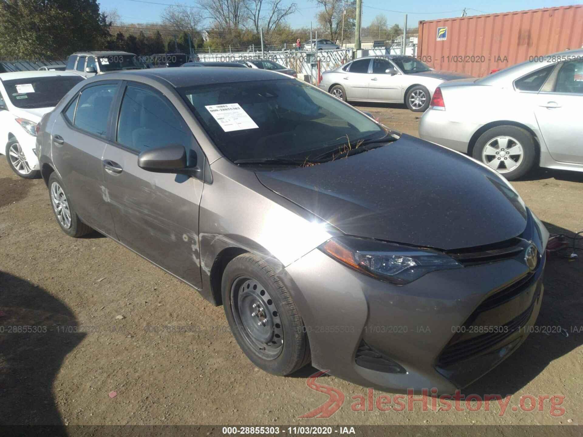 2T1BURHE7KC168356 2019 TOYOTA COROLLA