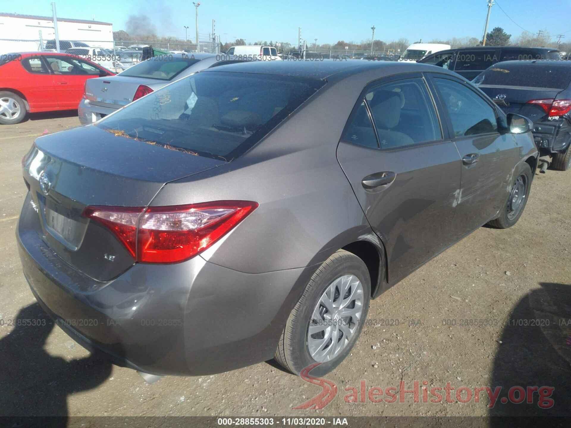 2T1BURHE7KC168356 2019 TOYOTA COROLLA