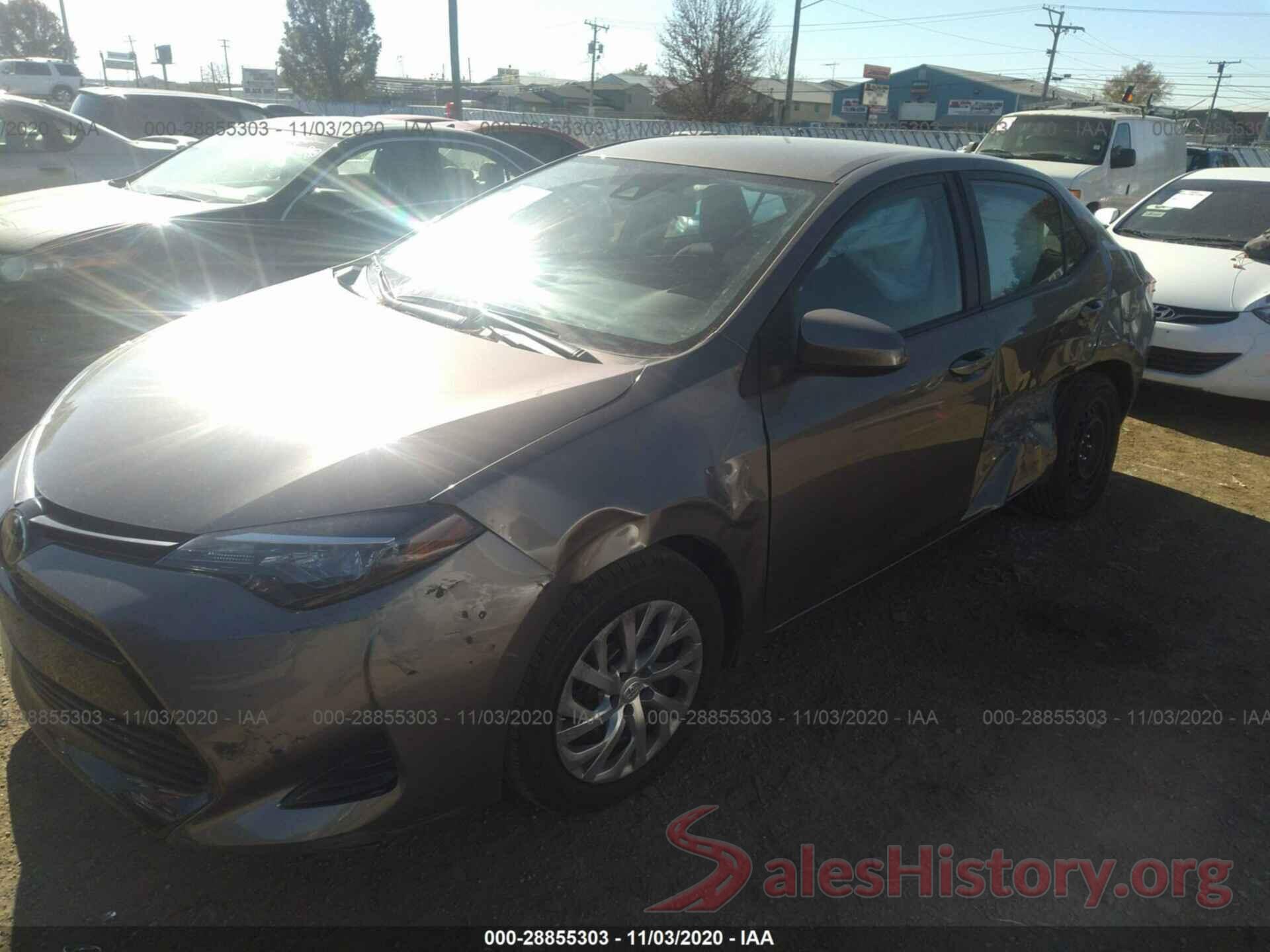 2T1BURHE7KC168356 2019 TOYOTA COROLLA