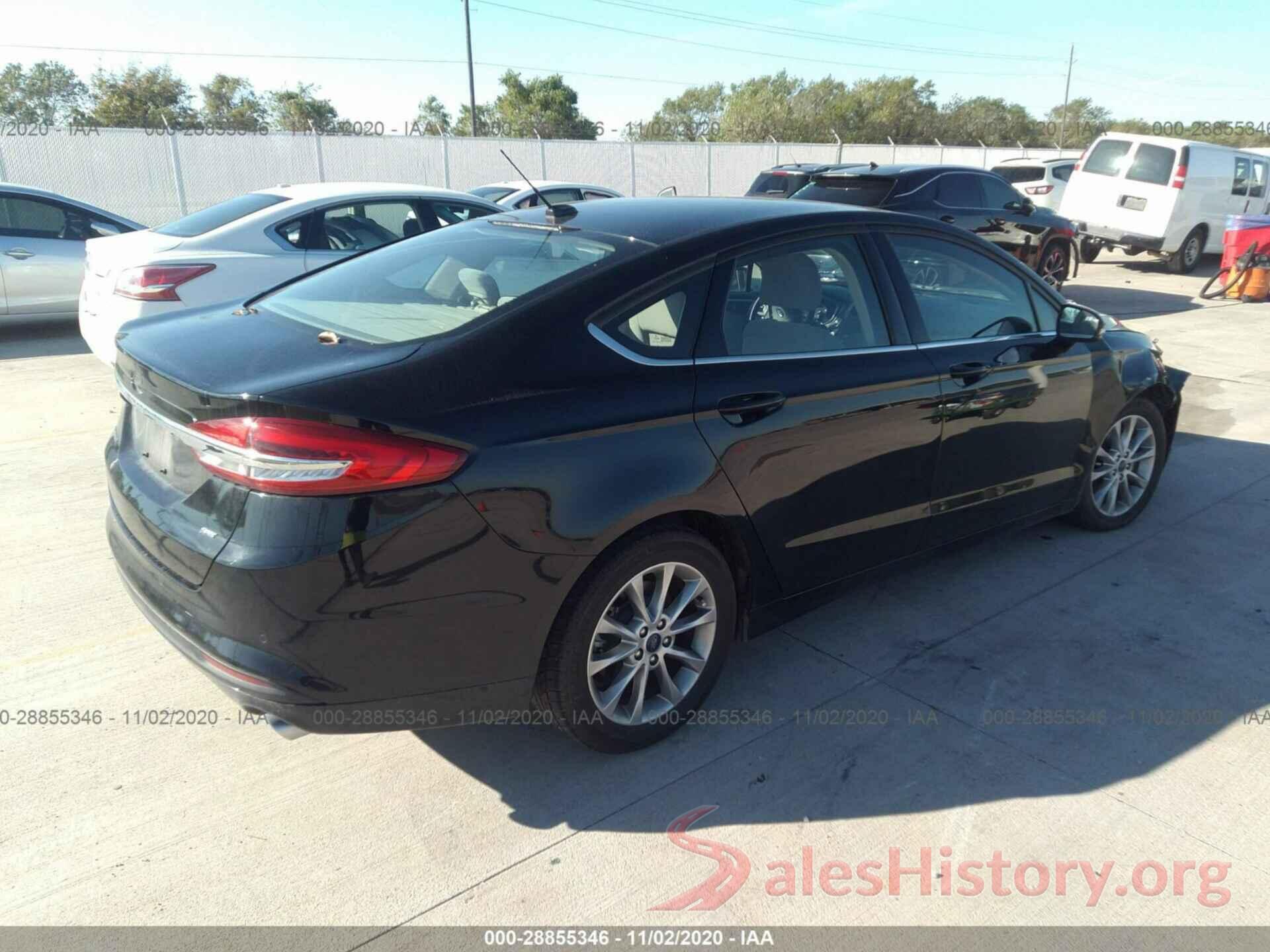 3FA6P0H73HR383005 2017 FORD FUSION