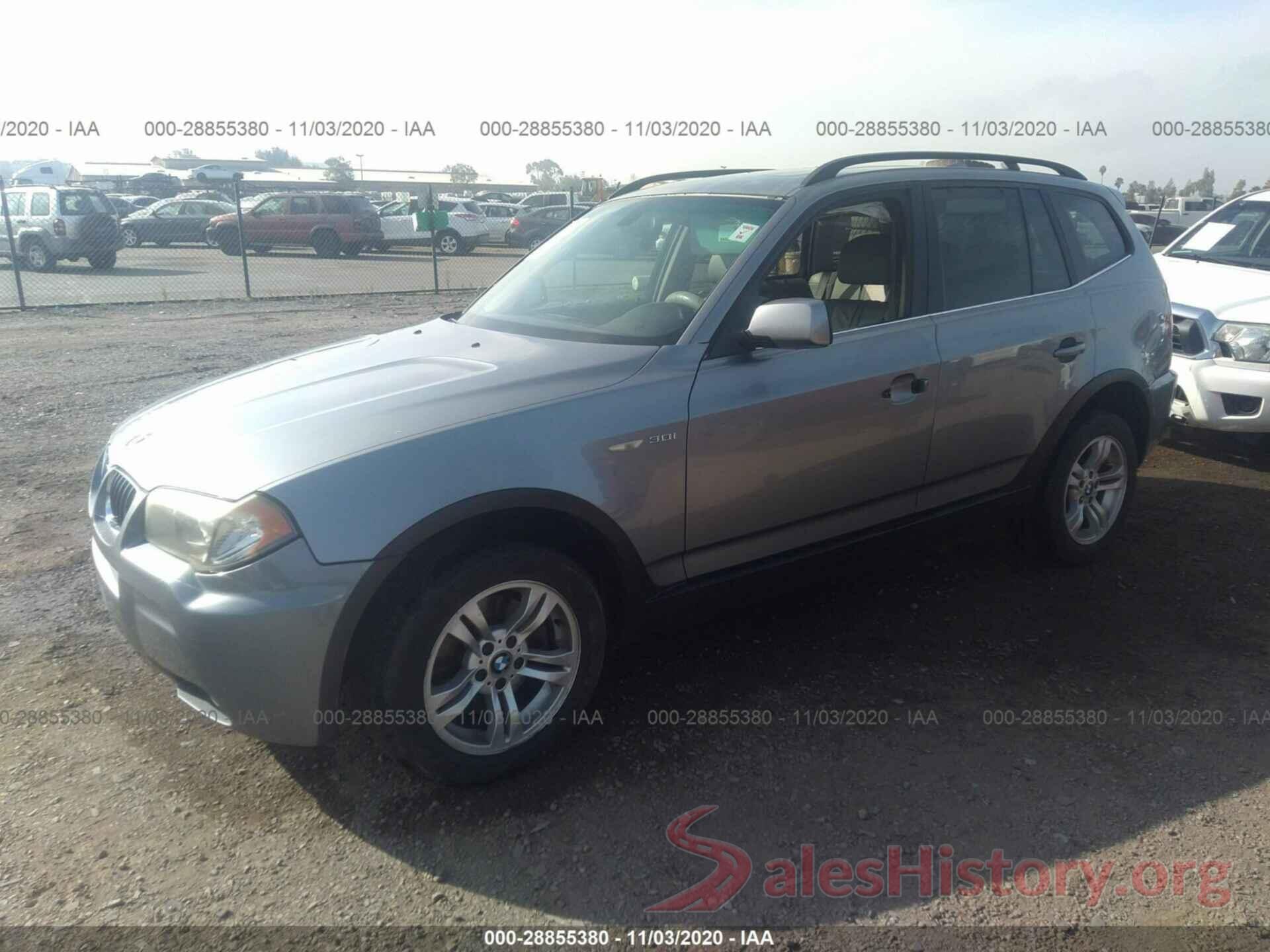 WBXPA93416WD25816 2006 BMW X3