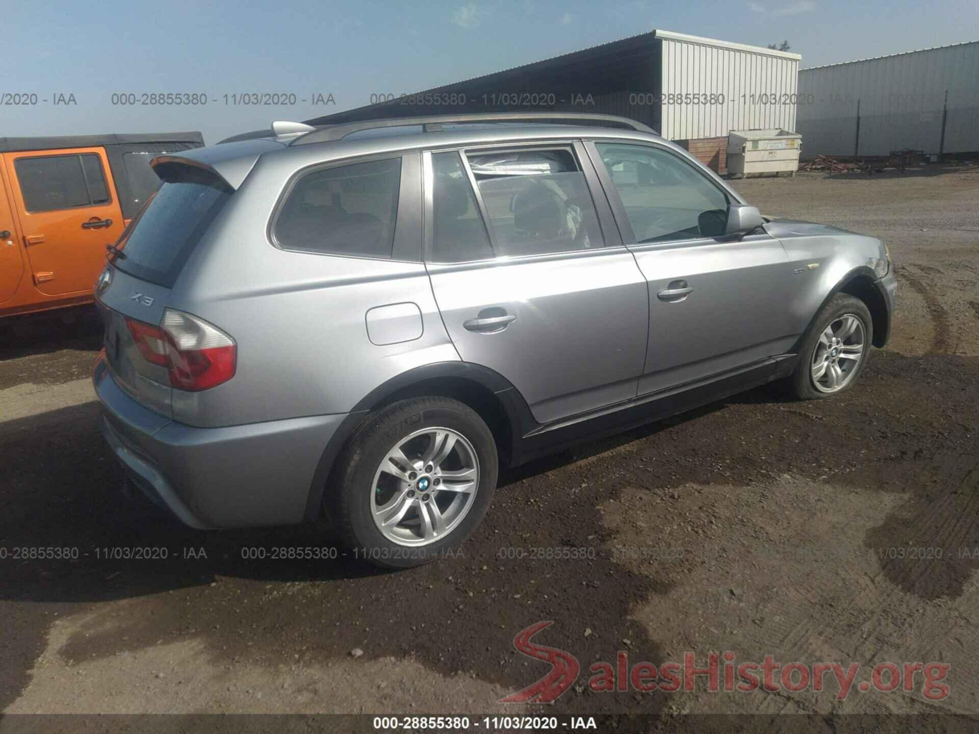 WBXPA93416WD25816 2006 BMW X3