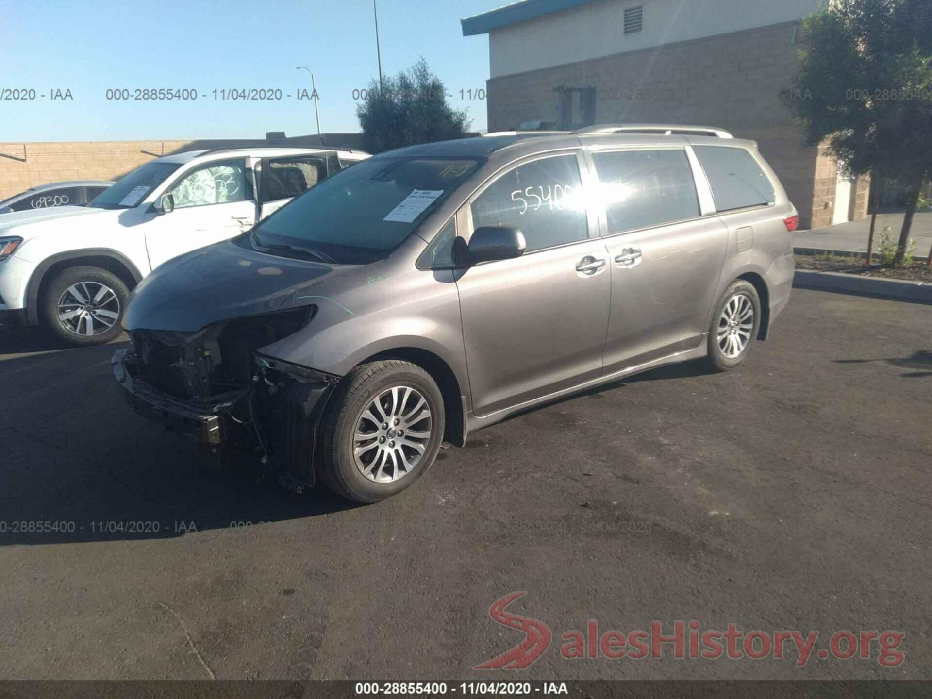 5TDYZ3DC4JS958541 2018 TOYOTA SIENNA