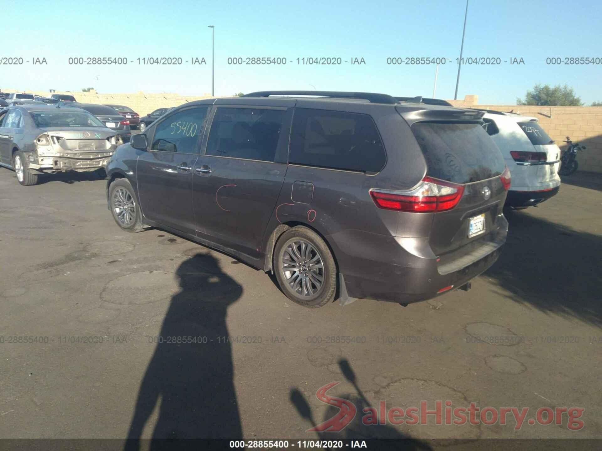 5TDYZ3DC4JS958541 2018 TOYOTA SIENNA