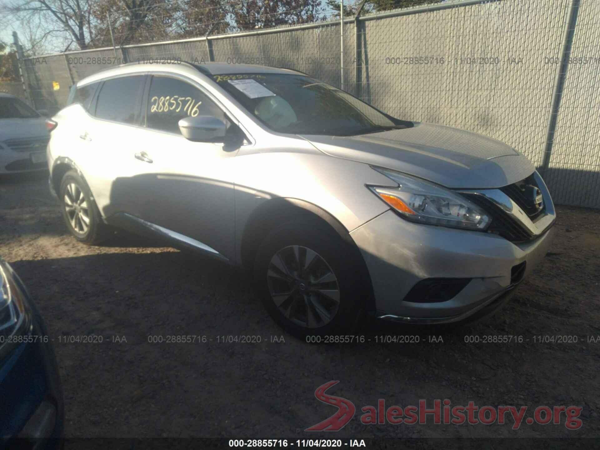 5N1AZ2MH9HN116264 2017 NISSAN MURANO