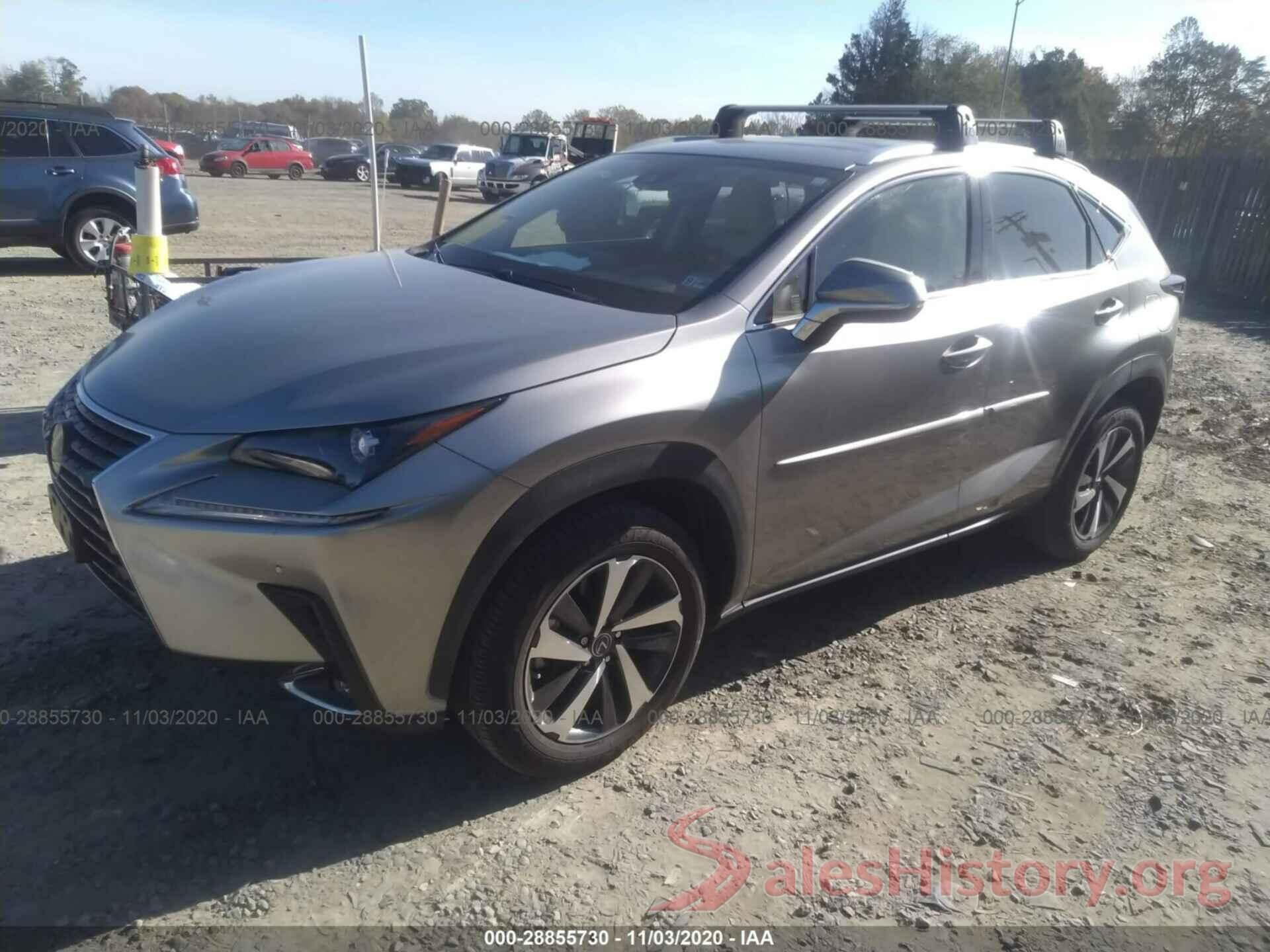 JTJGARDZXL5005025 2020 LEXUS NX