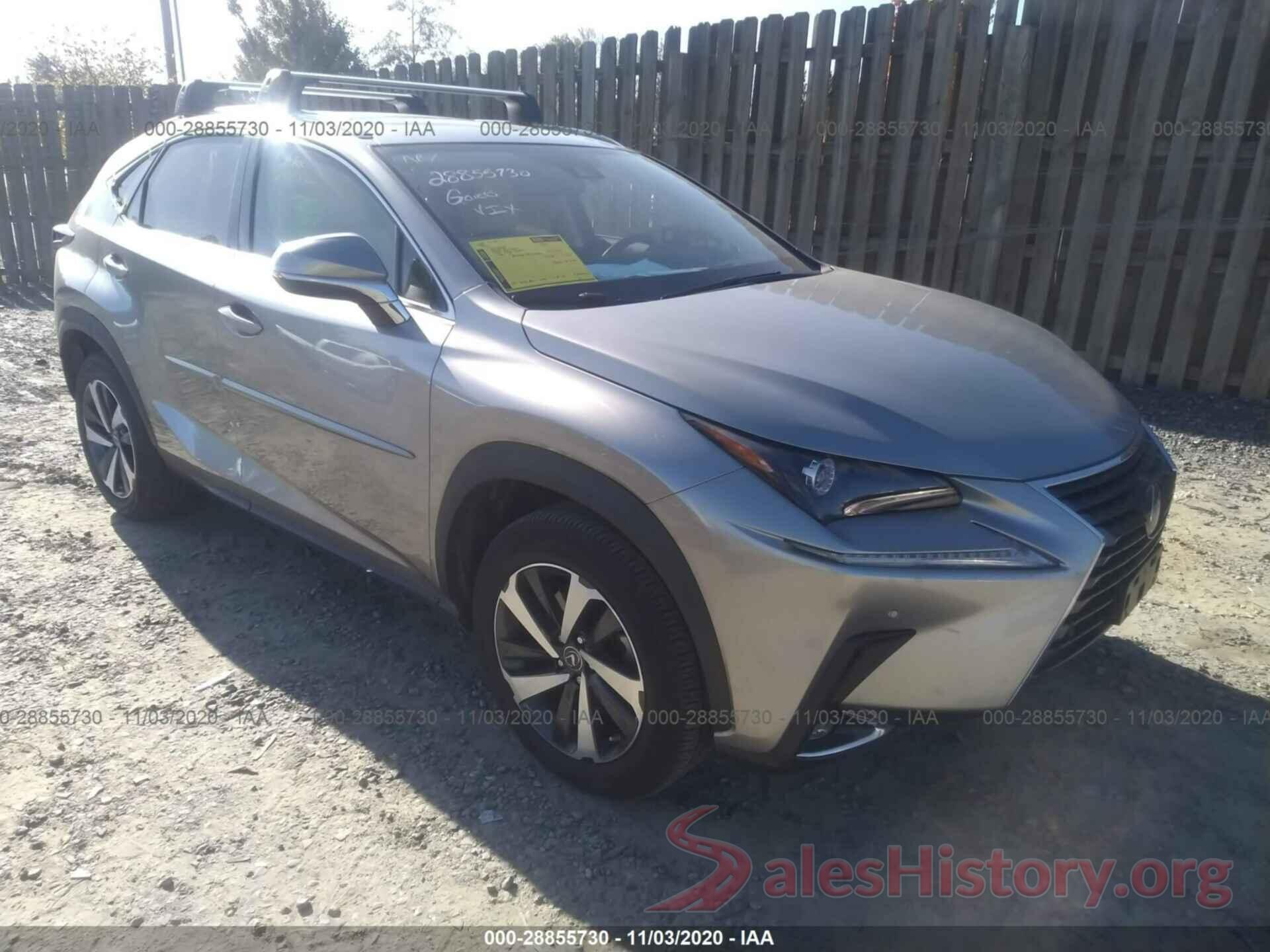 JTJGARDZXL5005025 2020 LEXUS NX