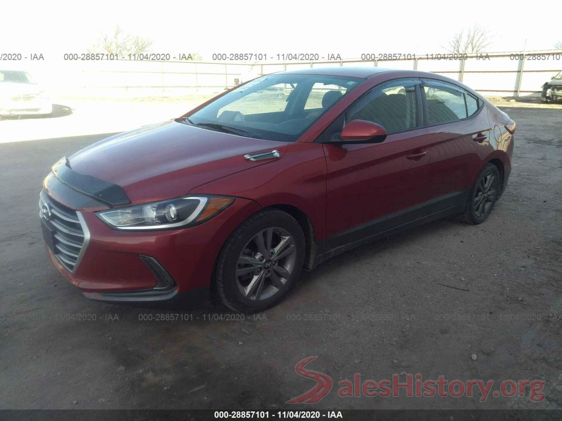 5NPD84LFXHH037735 2017 HYUNDAI ELANTRA