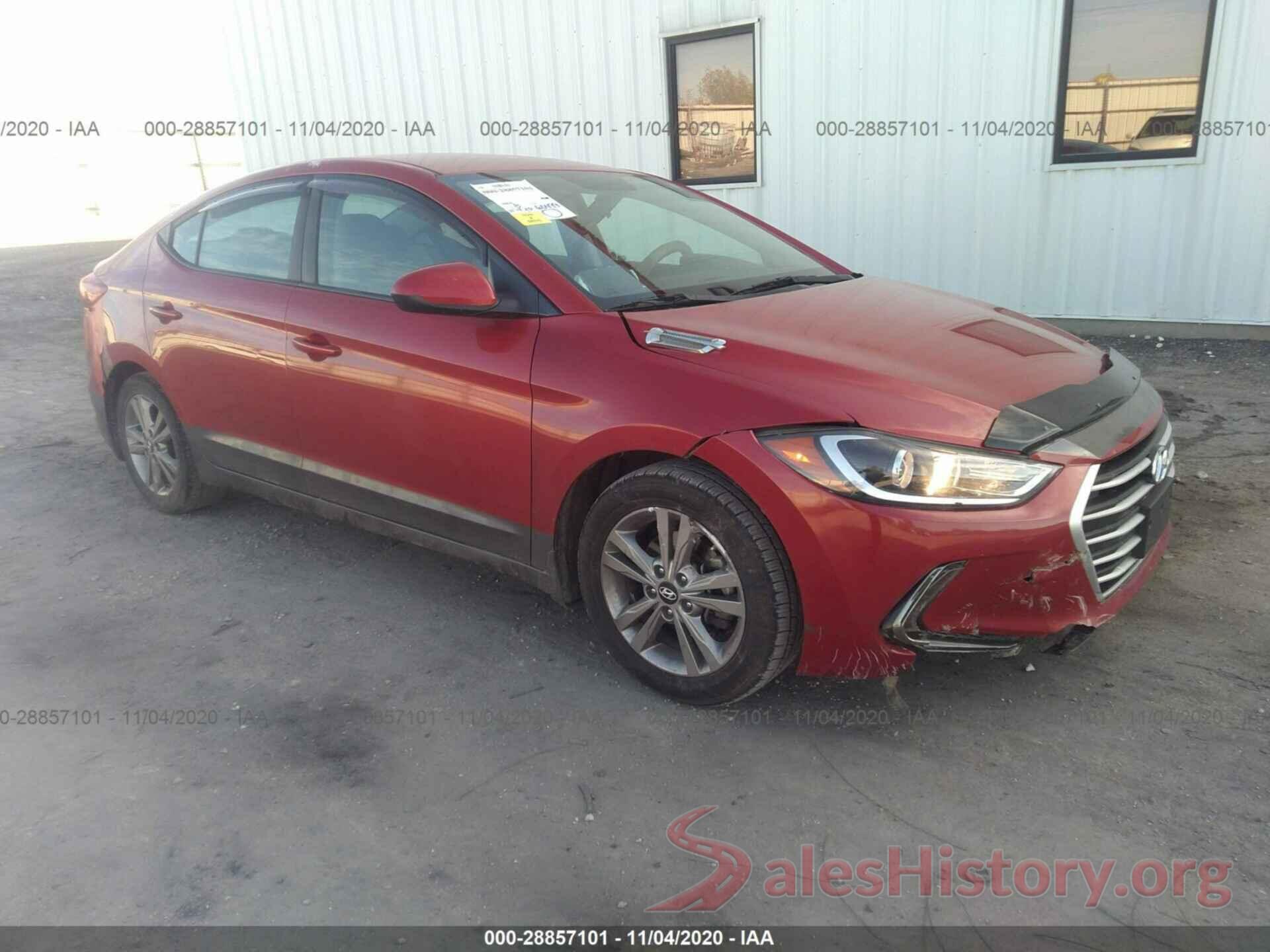 5NPD84LFXHH037735 2017 HYUNDAI ELANTRA