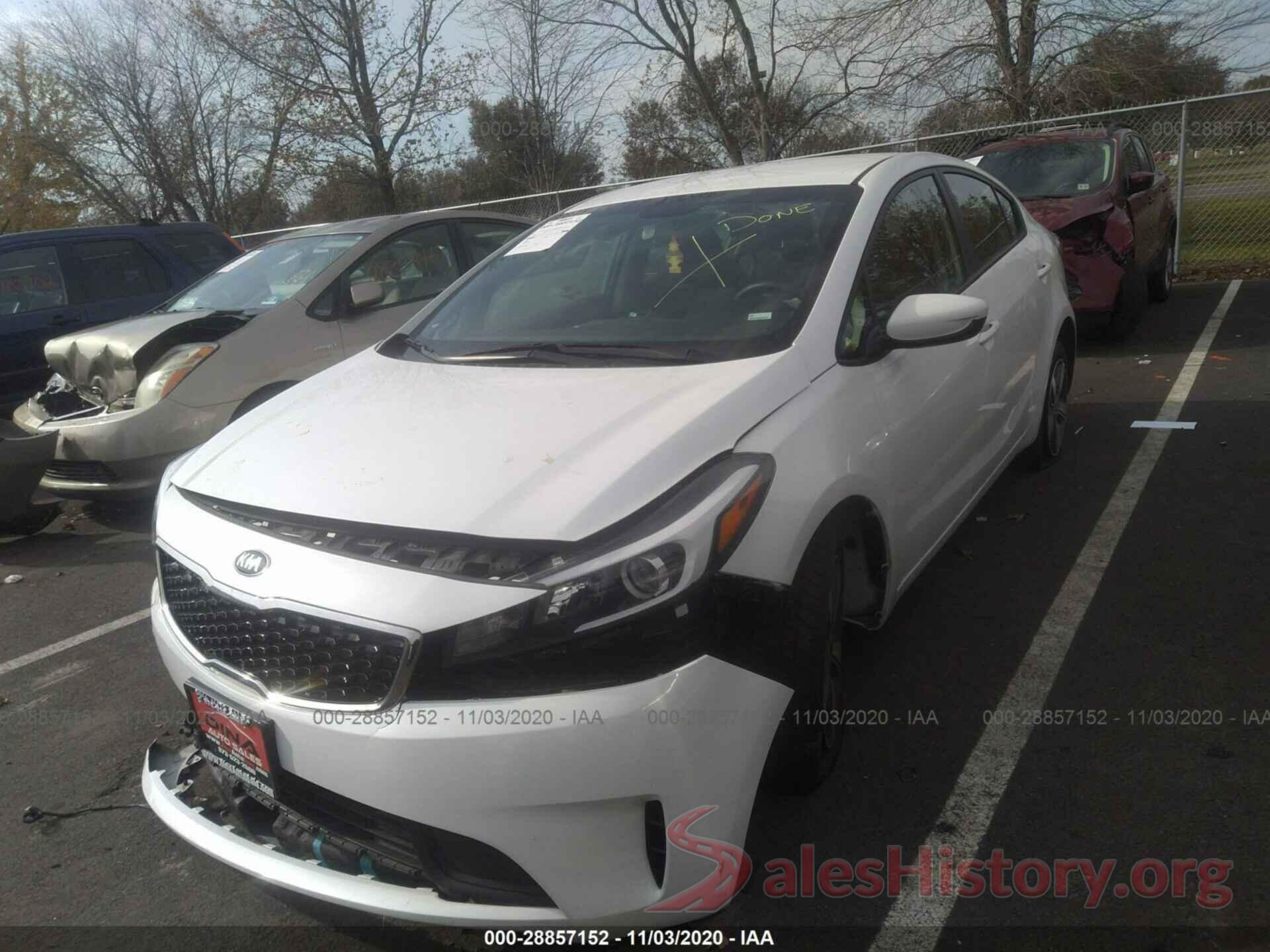 3KPFL4A7XJE239147 2018 KIA FORTE