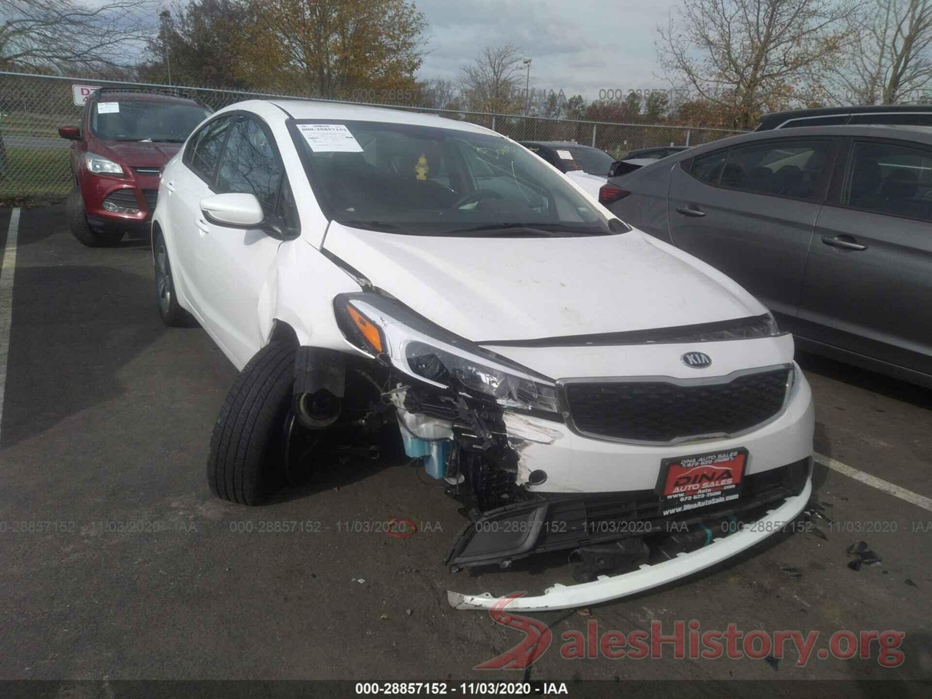 3KPFL4A7XJE239147 2018 KIA FORTE